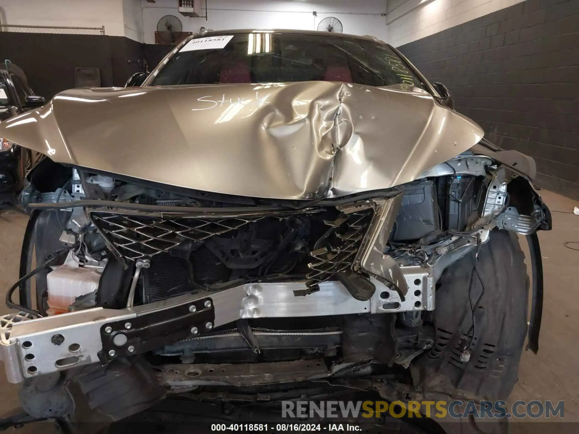 6 fotografías del automóvil dañado 2T2YZMDA7LC252501 LEXUS RX 350 2020