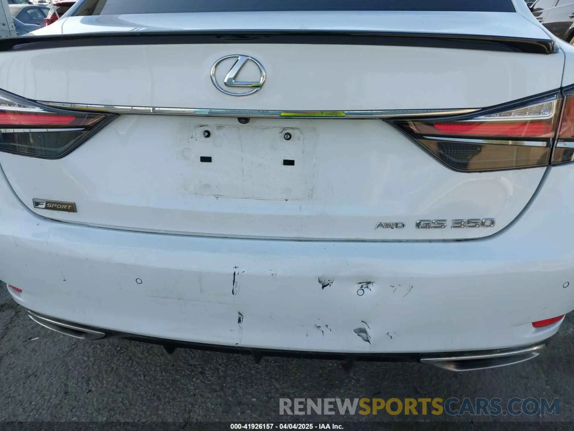 19 fotografías del automóvil dañado 2T2YZMDAXLC223834 LEXUS RX 350 2020