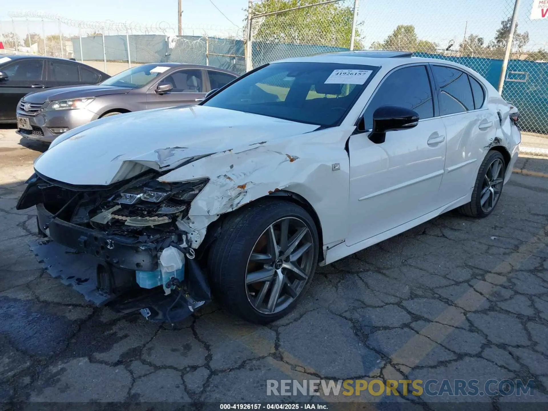 2 fotografías del automóvil dañado 2T2YZMDAXLC223834 LEXUS RX 350 2020
