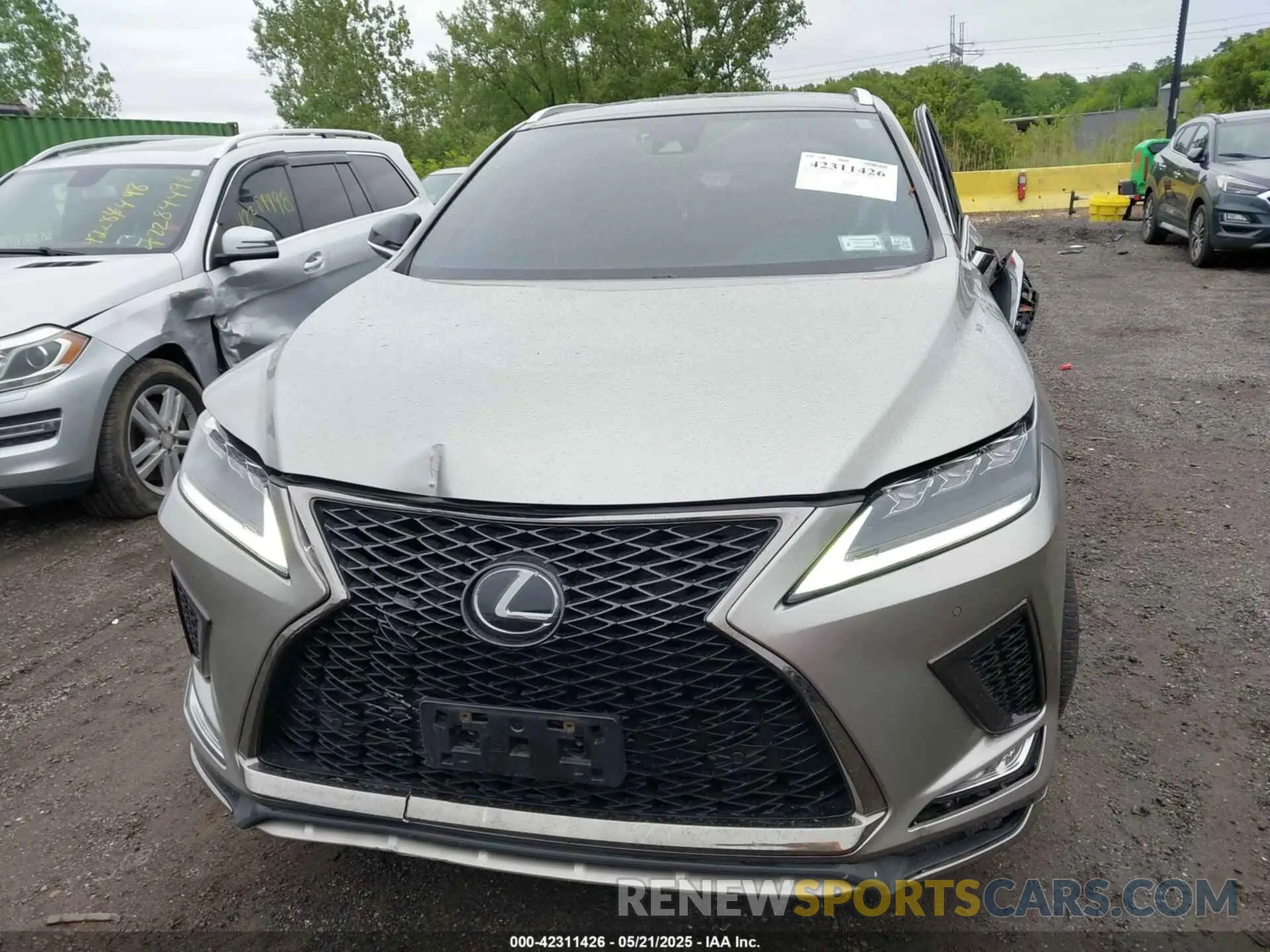 12 fotografías del automóvil dañado 2T2YZMDAXLC234736 LEXUS RX 350 2020