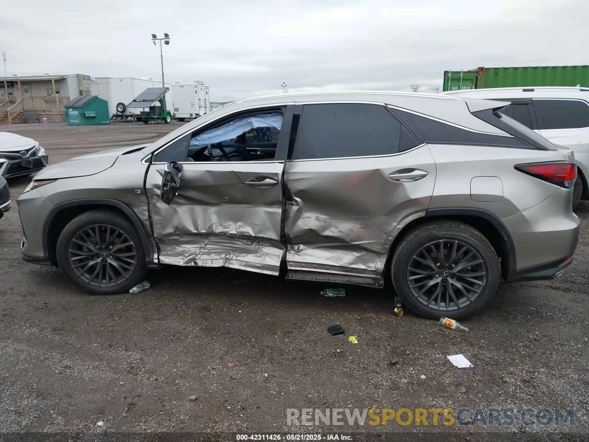 14 fotografías del automóvil dañado 2T2YZMDAXLC234736 LEXUS RX 350 2020