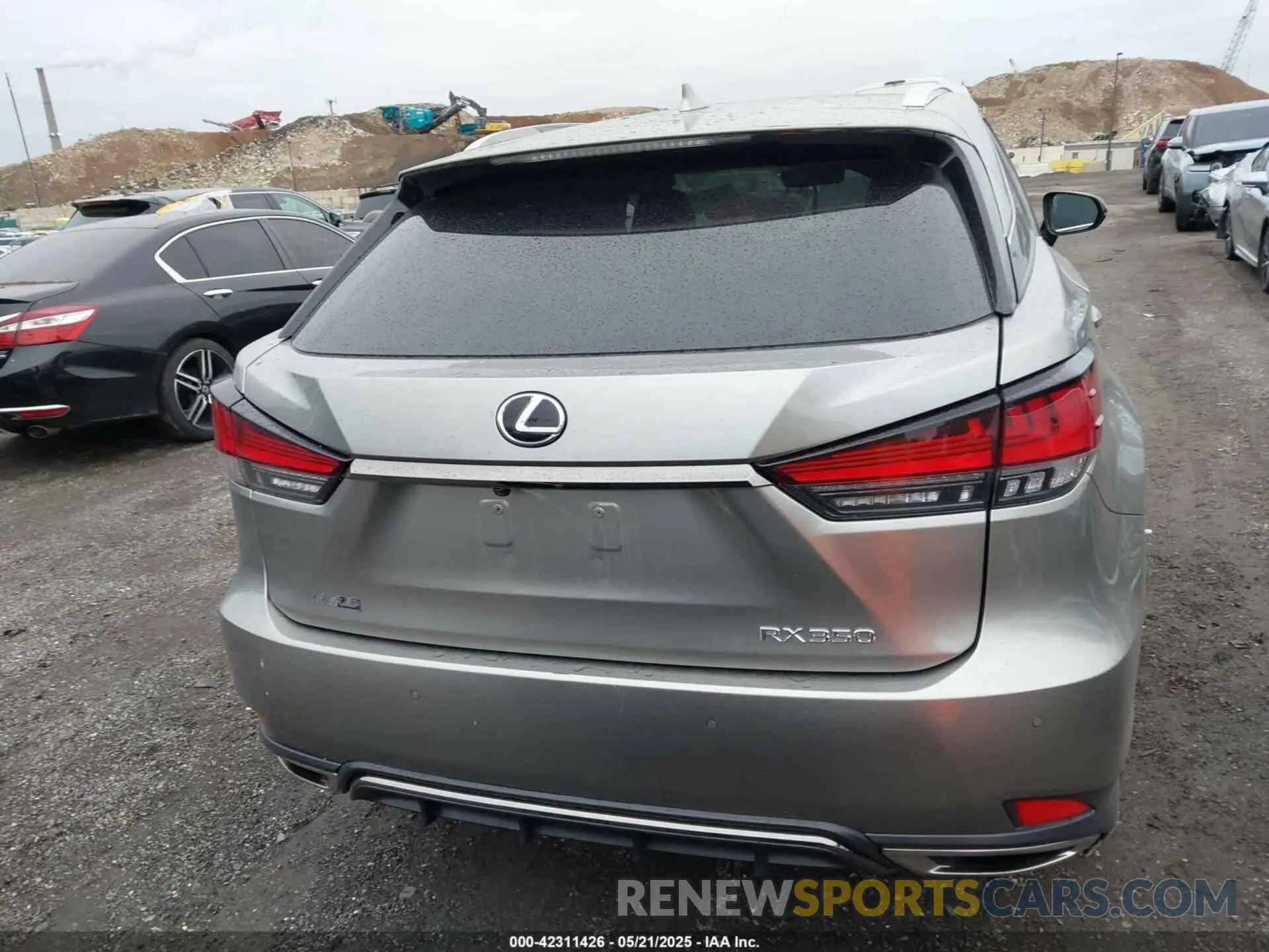 16 fotografías del automóvil dañado 2T2YZMDAXLC234736 LEXUS RX 350 2020