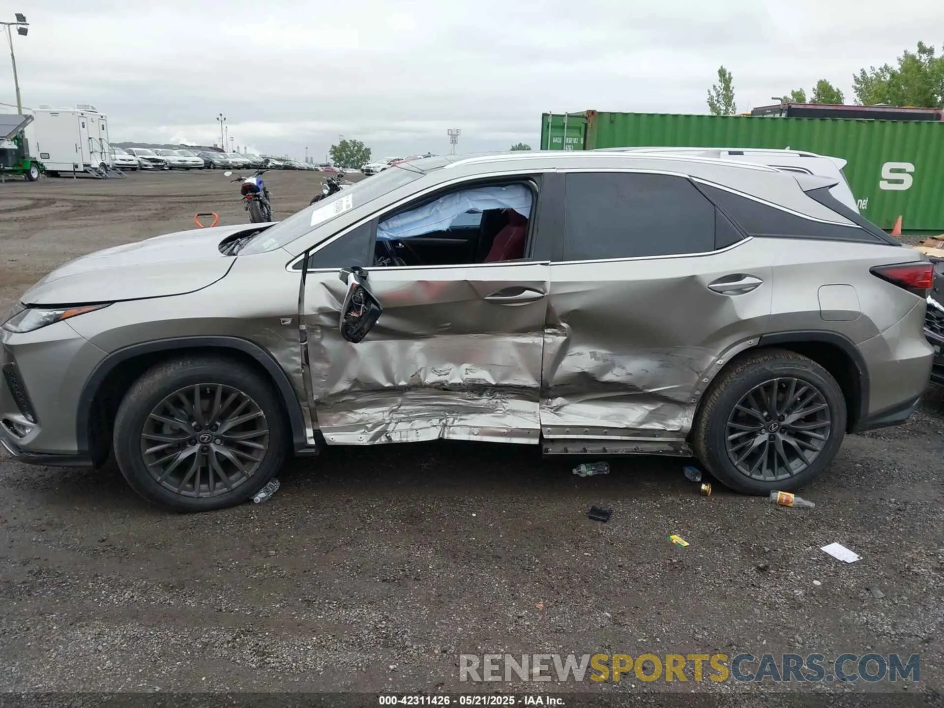 6 fotografías del automóvil dañado 2T2YZMDAXLC234736 LEXUS RX 350 2020