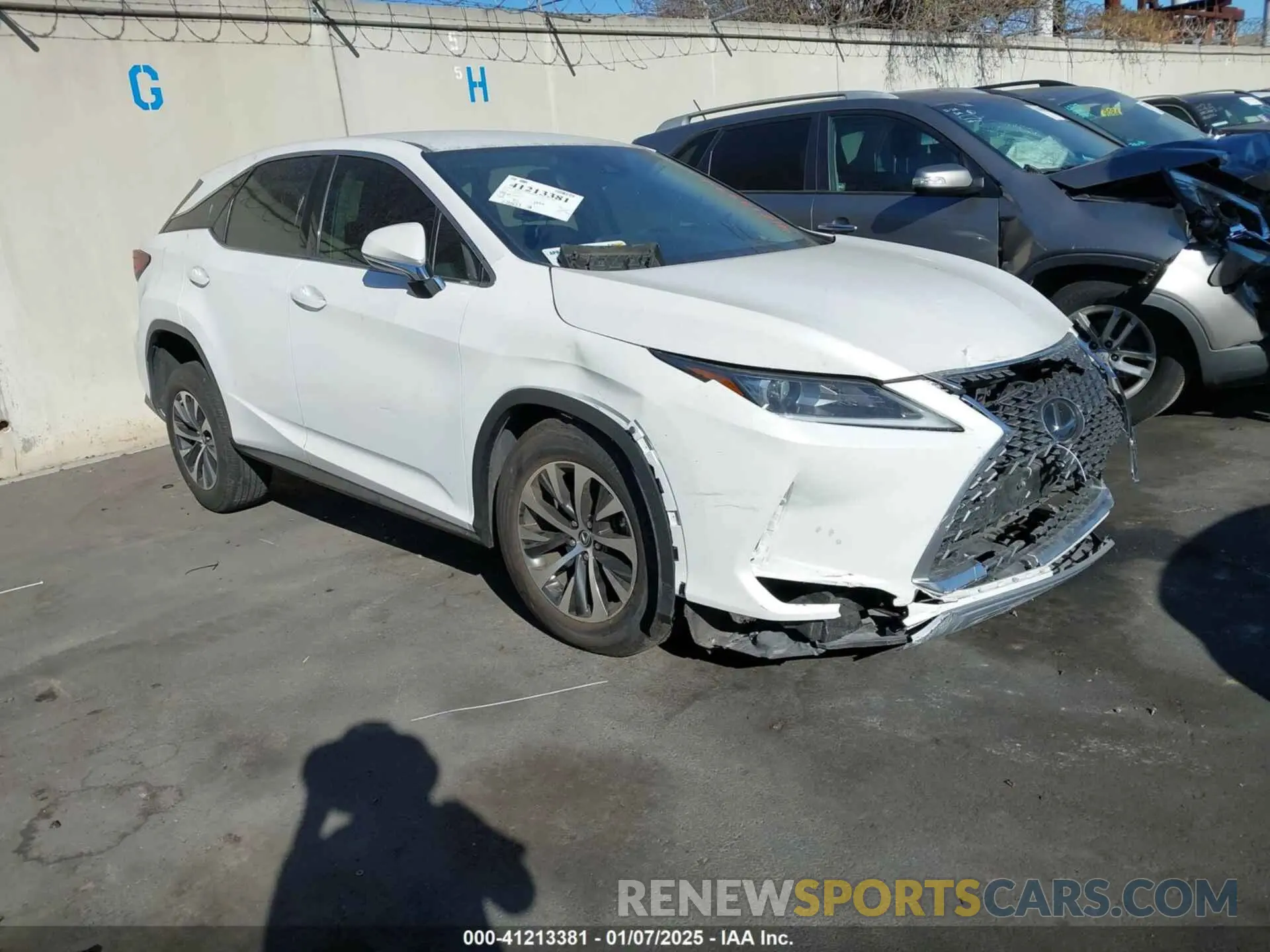 1 fotografías del automóvil dañado 2T2AZMAA0MC206743 LEXUS RX 350 2021