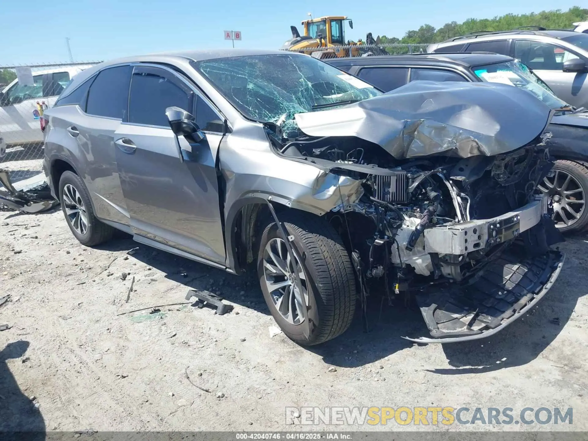 1 fotografías del automóvil dañado 2T2AZMAA0MC212980 LEXUS RX 350 2021
