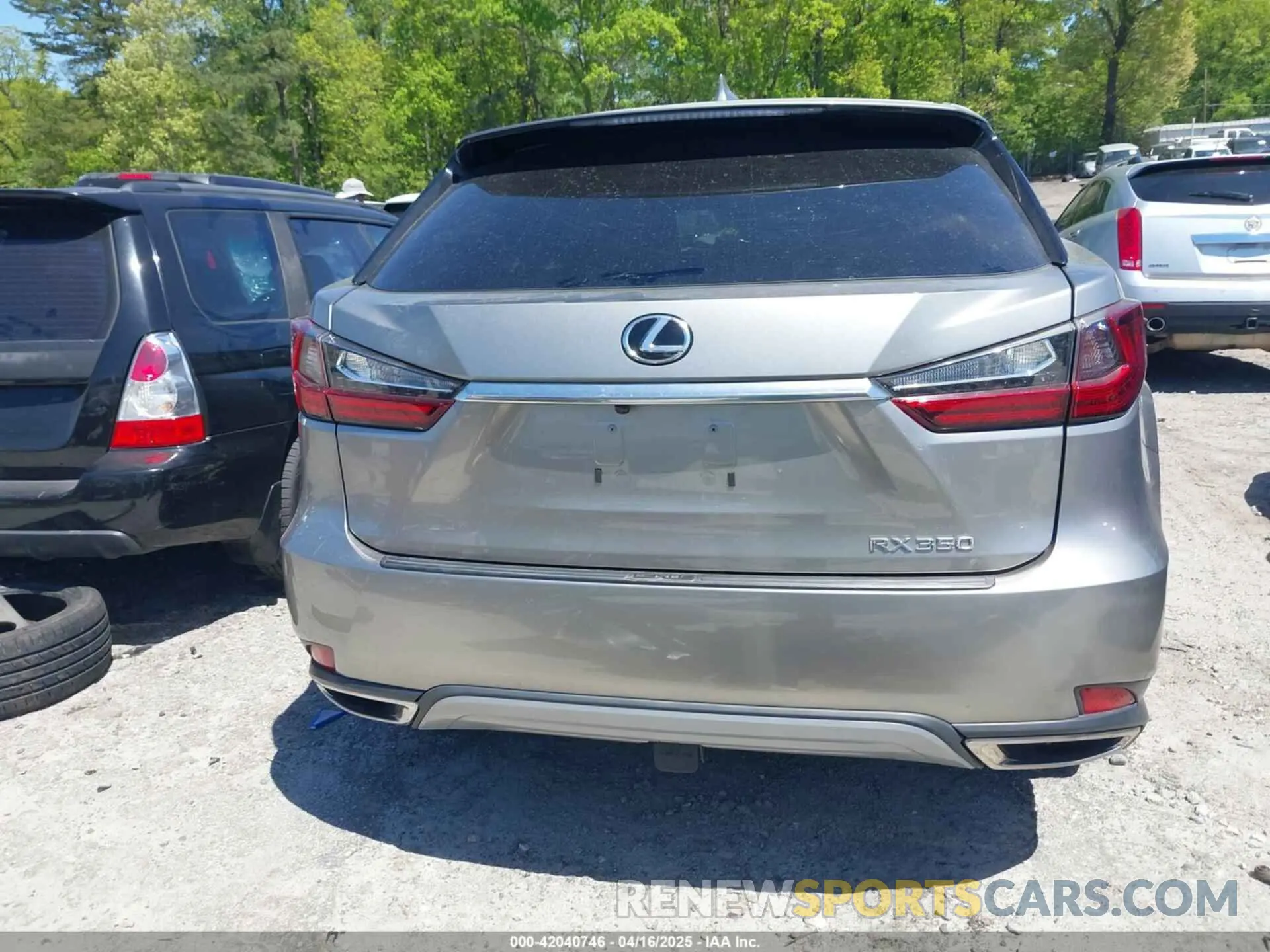 16 fotografías del automóvil dañado 2T2AZMAA0MC212980 LEXUS RX 350 2021