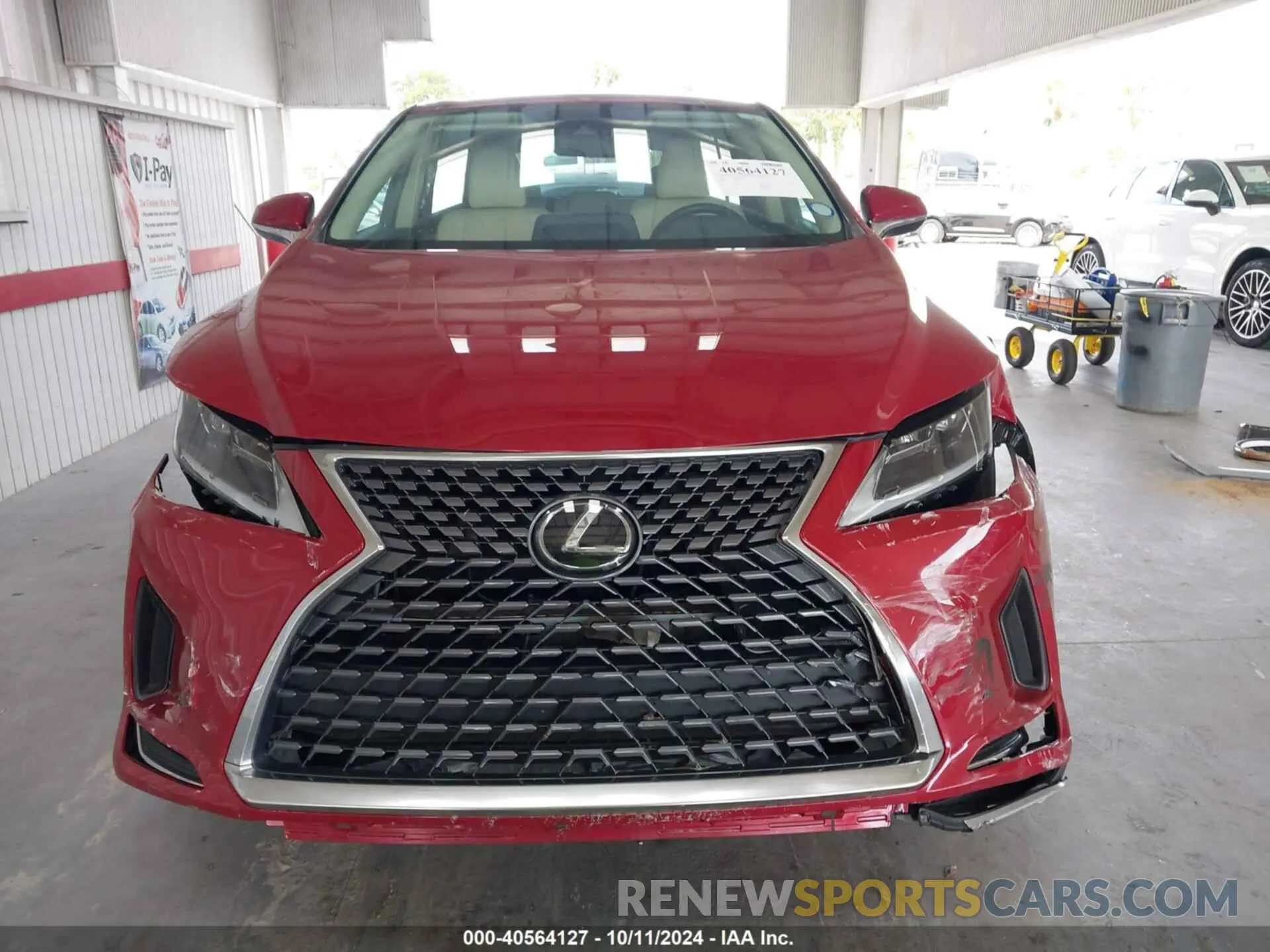 12 fotografías del automóvil dañado 2T2AZMAA3MC183605 LEXUS RX 350 2021