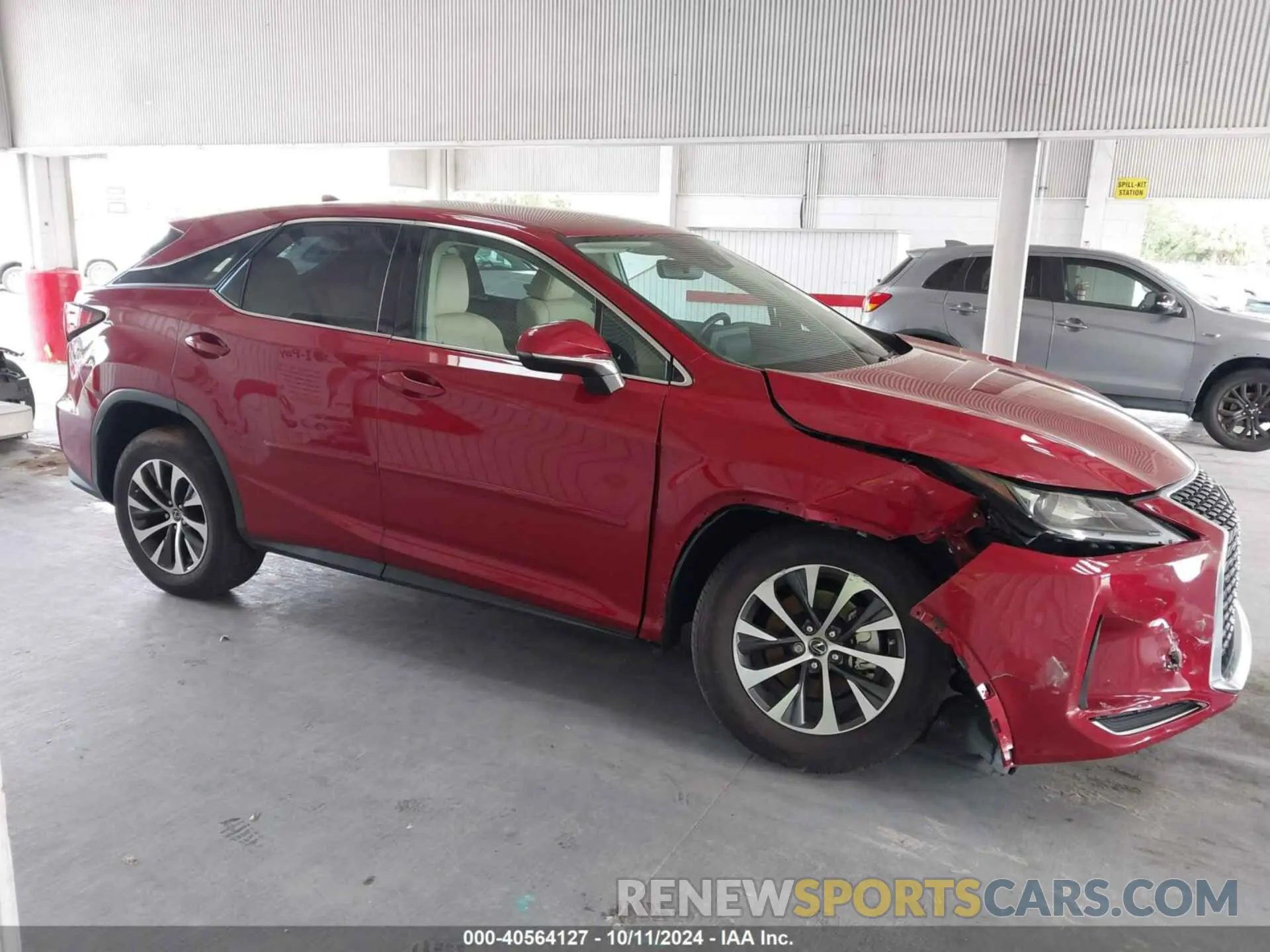 13 fotografías del automóvil dañado 2T2AZMAA3MC183605 LEXUS RX 350 2021