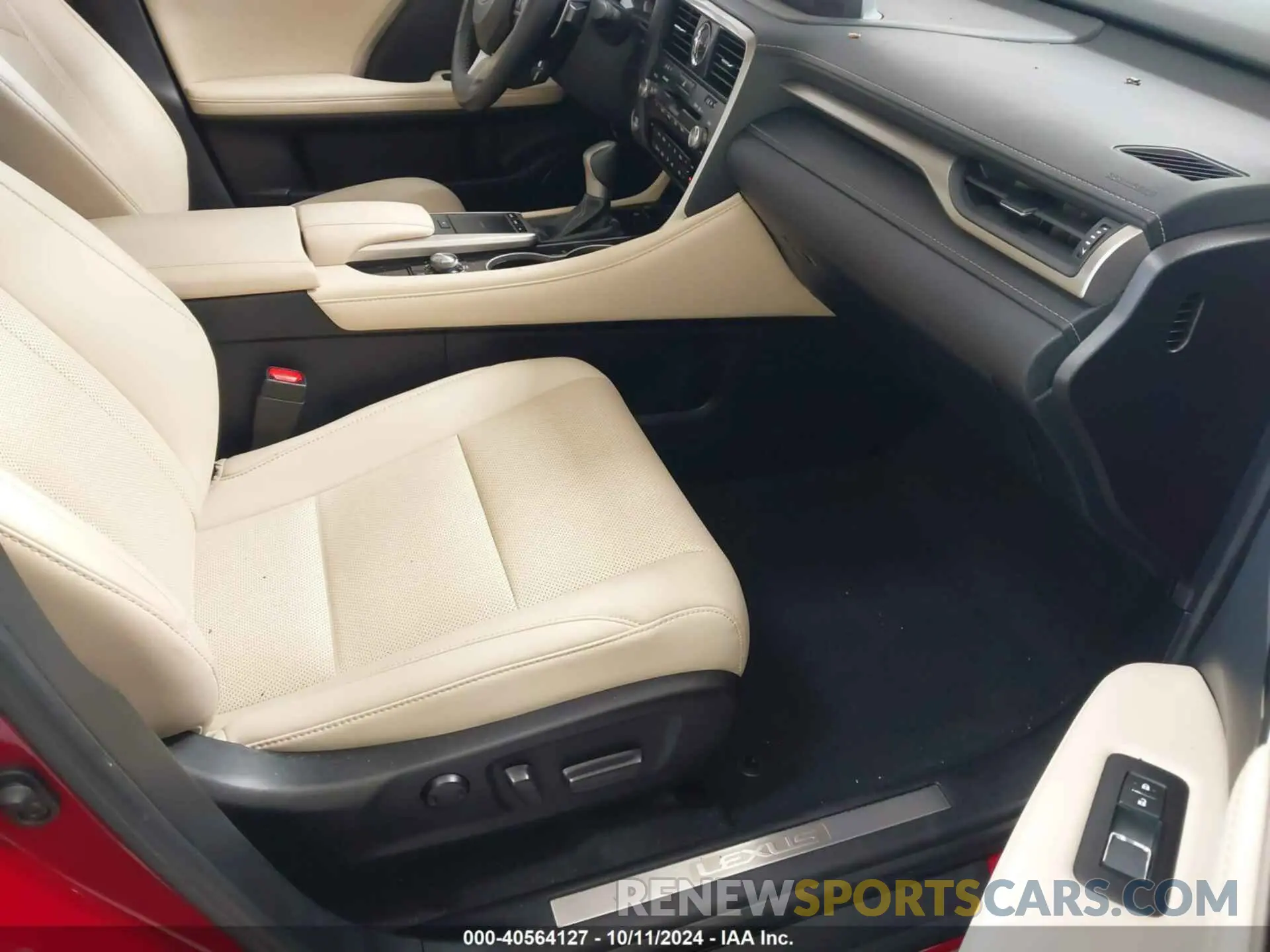 5 fotografías del automóvil dañado 2T2AZMAA3MC183605 LEXUS RX 350 2021