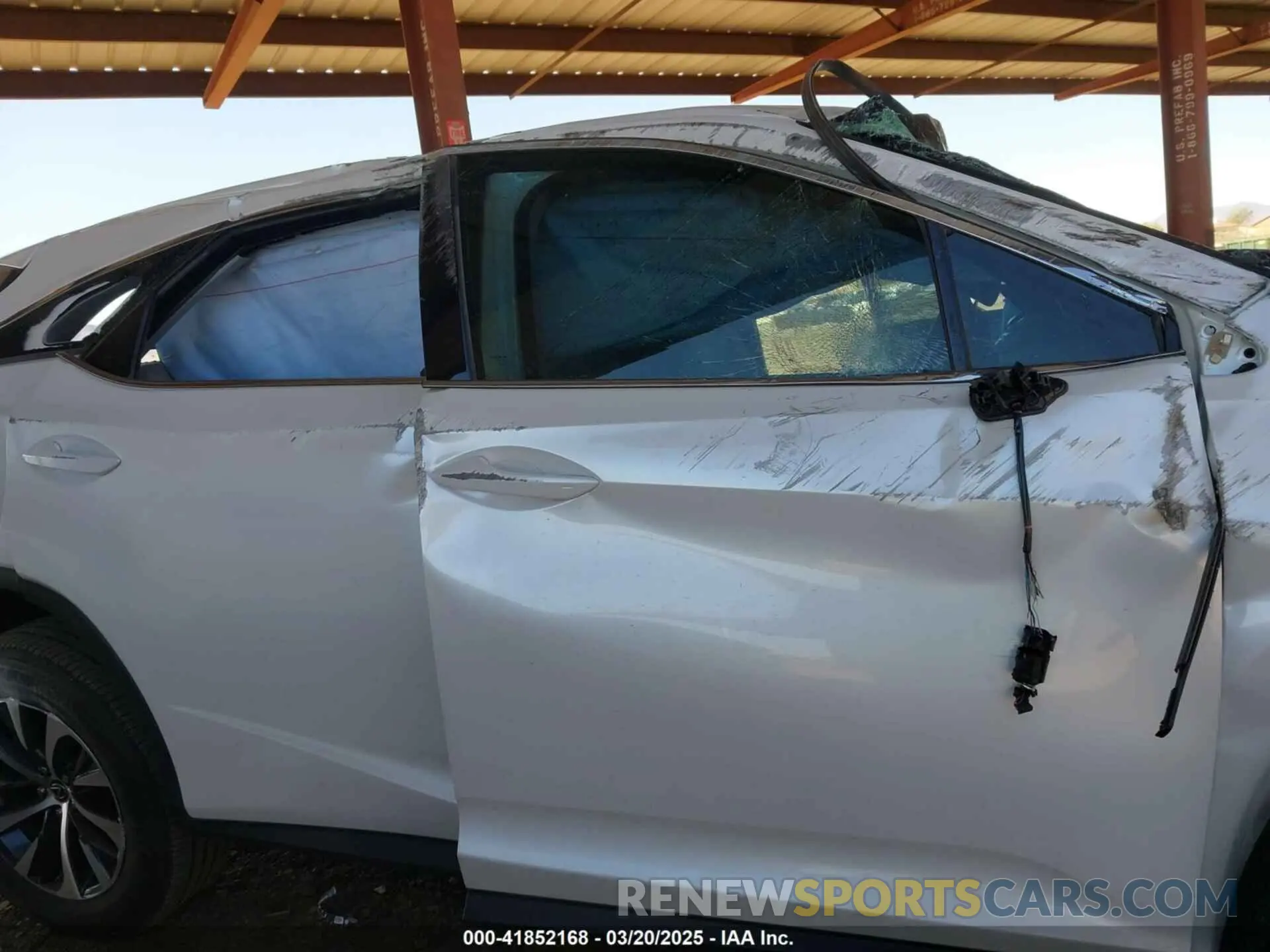 13 fotografías del automóvil dañado 2T2AZMAA7MC214144 LEXUS RX 350 2021