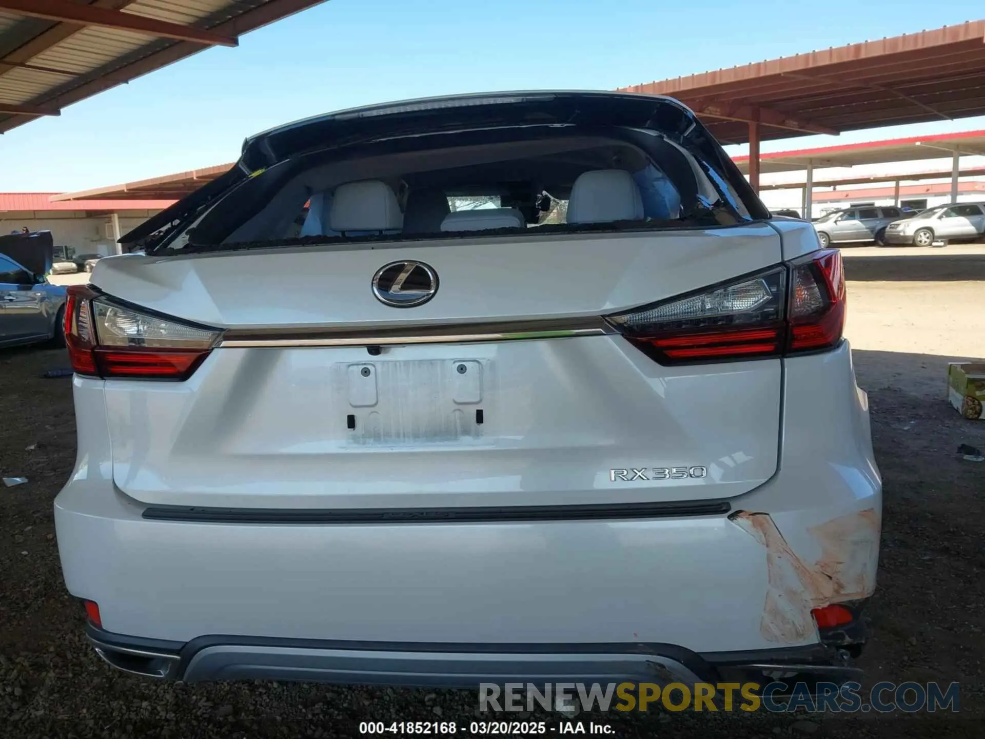 16 fotografías del automóvil dañado 2T2AZMAA7MC214144 LEXUS RX 350 2021