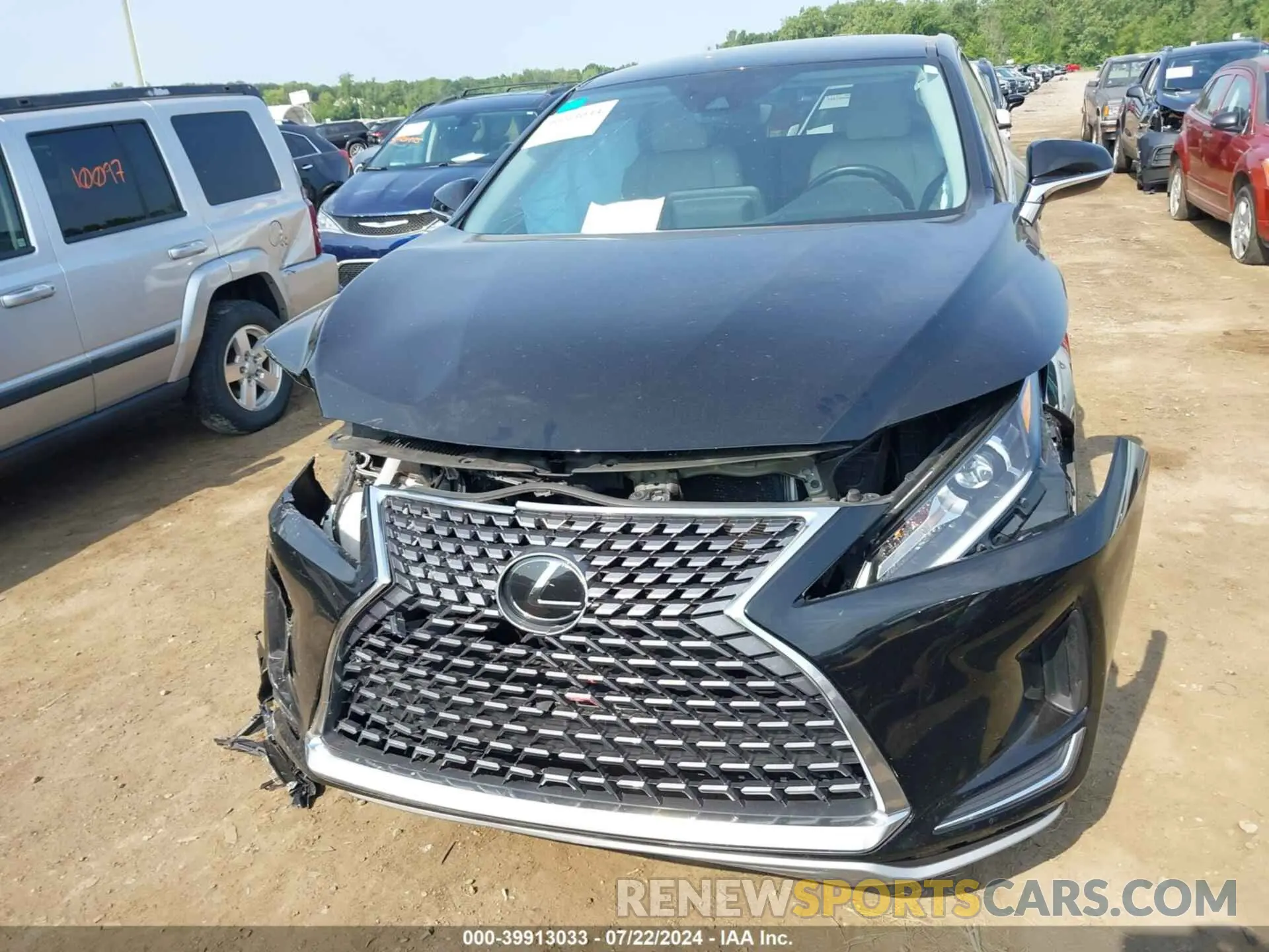 12 fotografías del automóvil dañado 2T2AZMDA1MC269099 LEXUS RX 350 2021