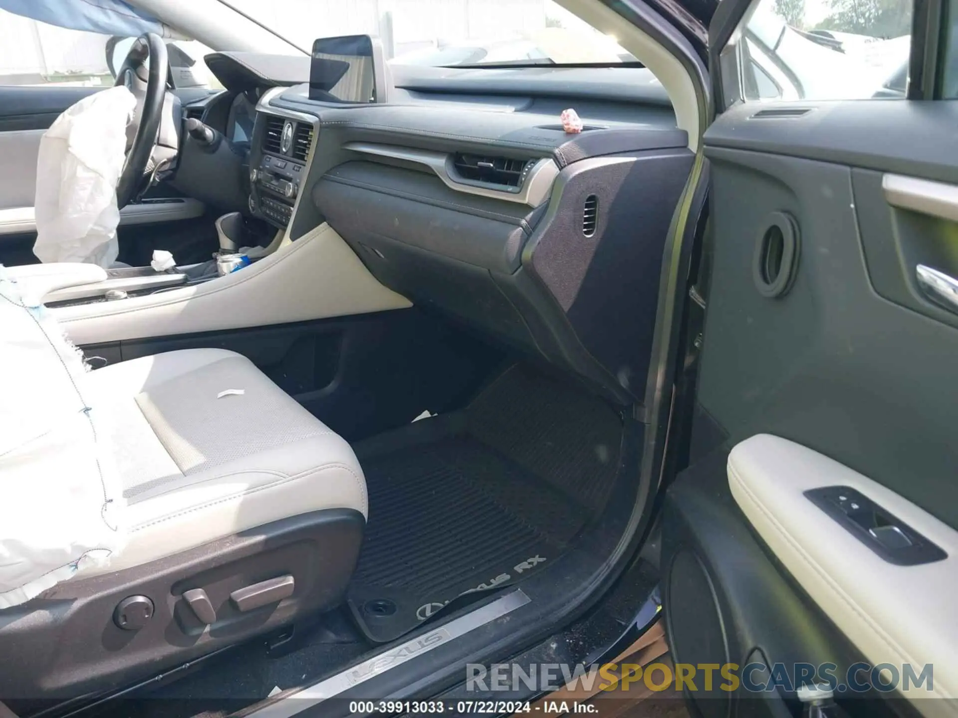 5 fotografías del automóvil dañado 2T2AZMDA1MC269099 LEXUS RX 350 2021