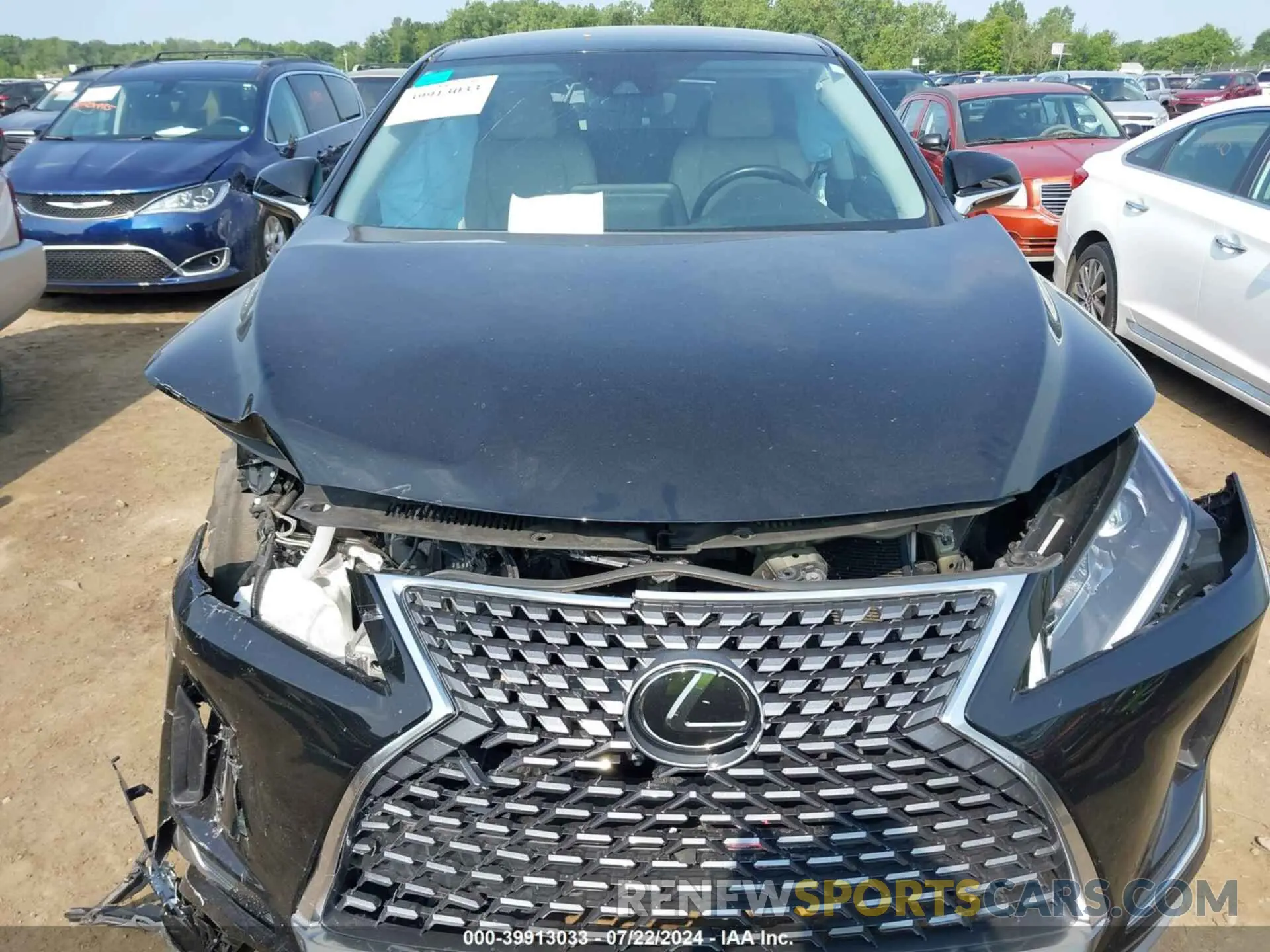 6 fotografías del automóvil dañado 2T2AZMDA1MC269099 LEXUS RX 350 2021