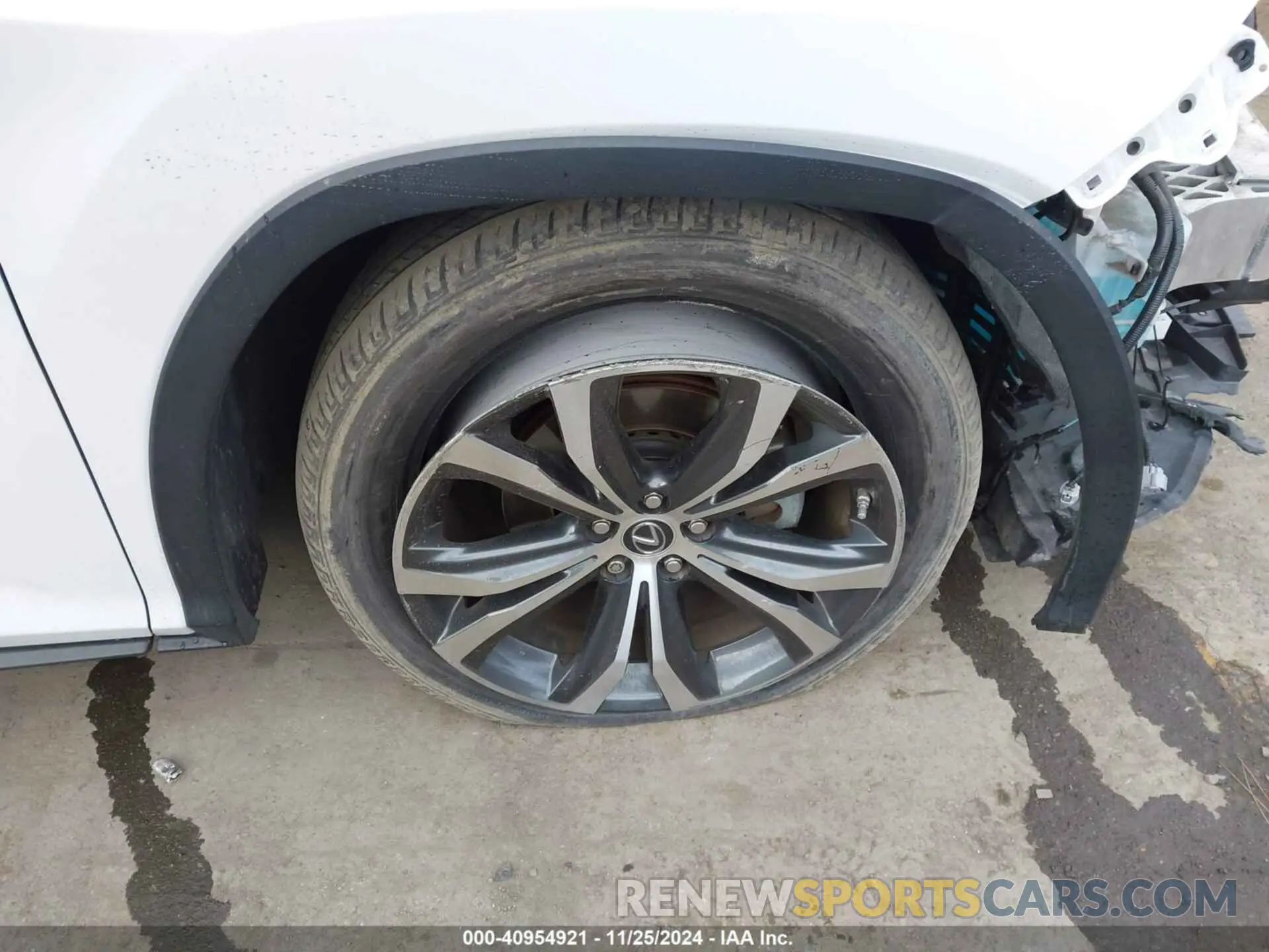 18 fotografías del automóvil dañado 2T2HZMAA2MC188583 LEXUS RX 350 2021