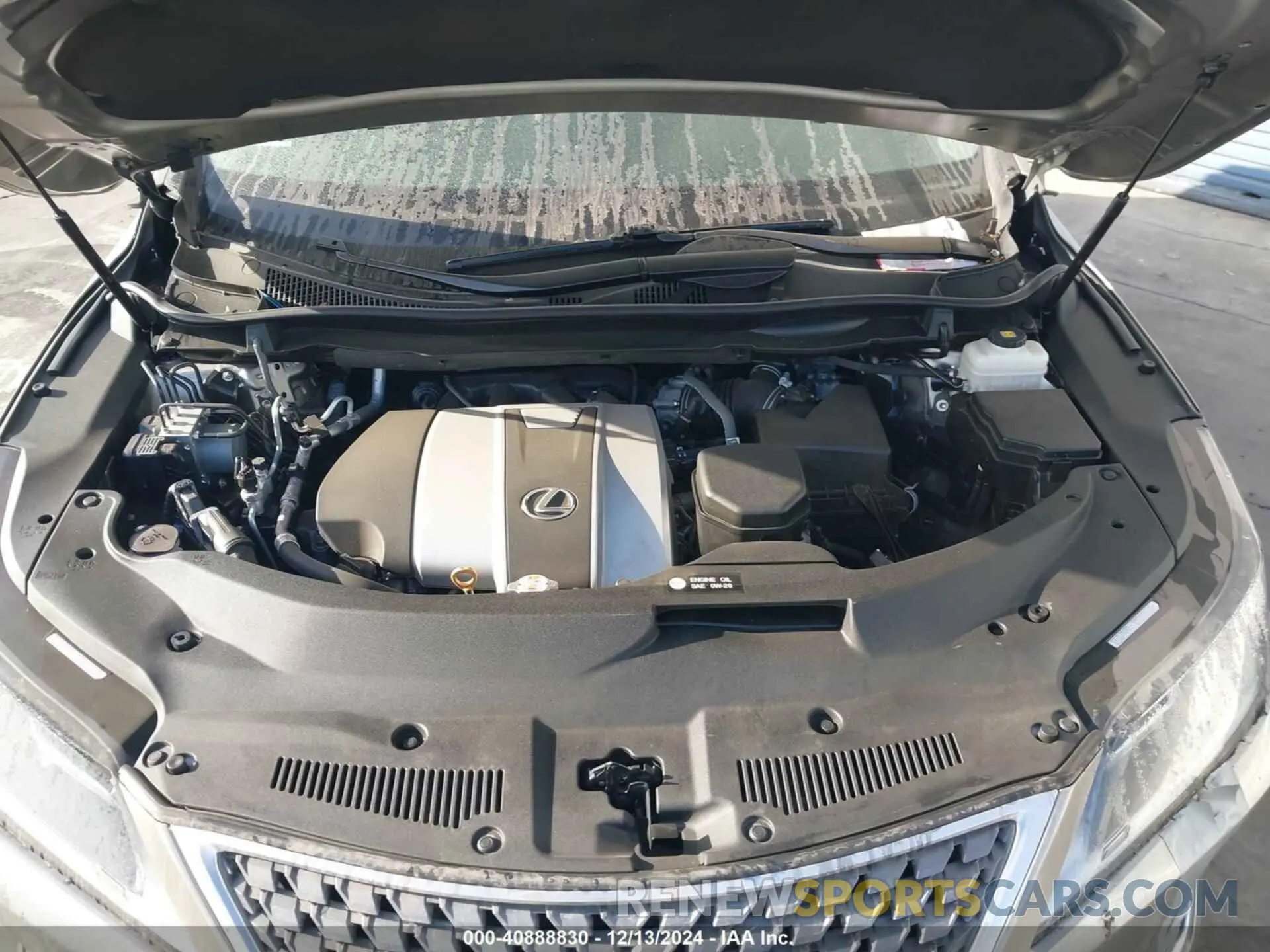 10 fotografías del automóvil dañado 2T2HZMAA4MC195499 LEXUS RX 350 2021