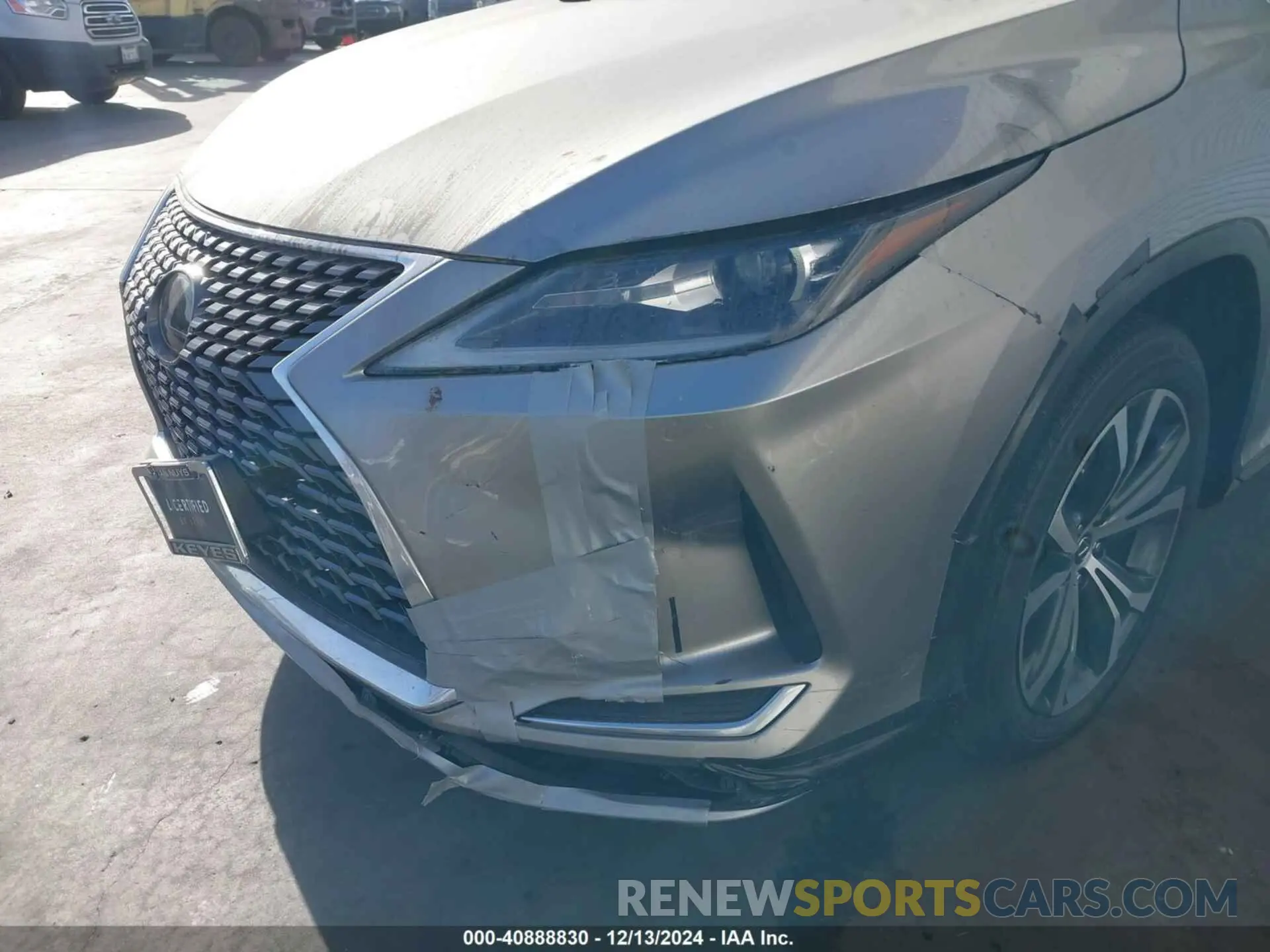 11 fotografías del automóvil dañado 2T2HZMAA4MC195499 LEXUS RX 350 2021