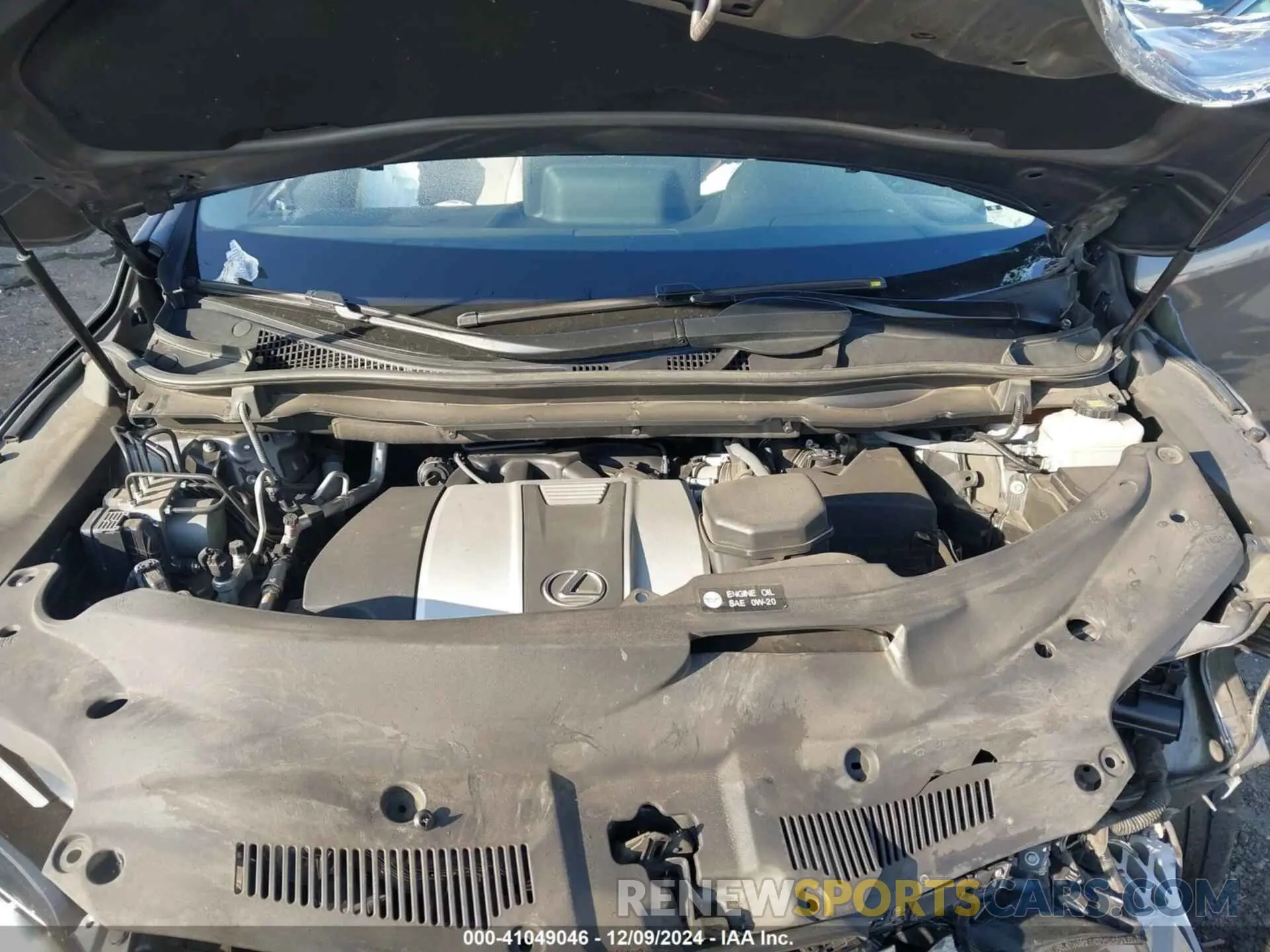 10 fotografías del automóvil dañado 2T2HZMAA5MC192661 LEXUS RX 350 2021