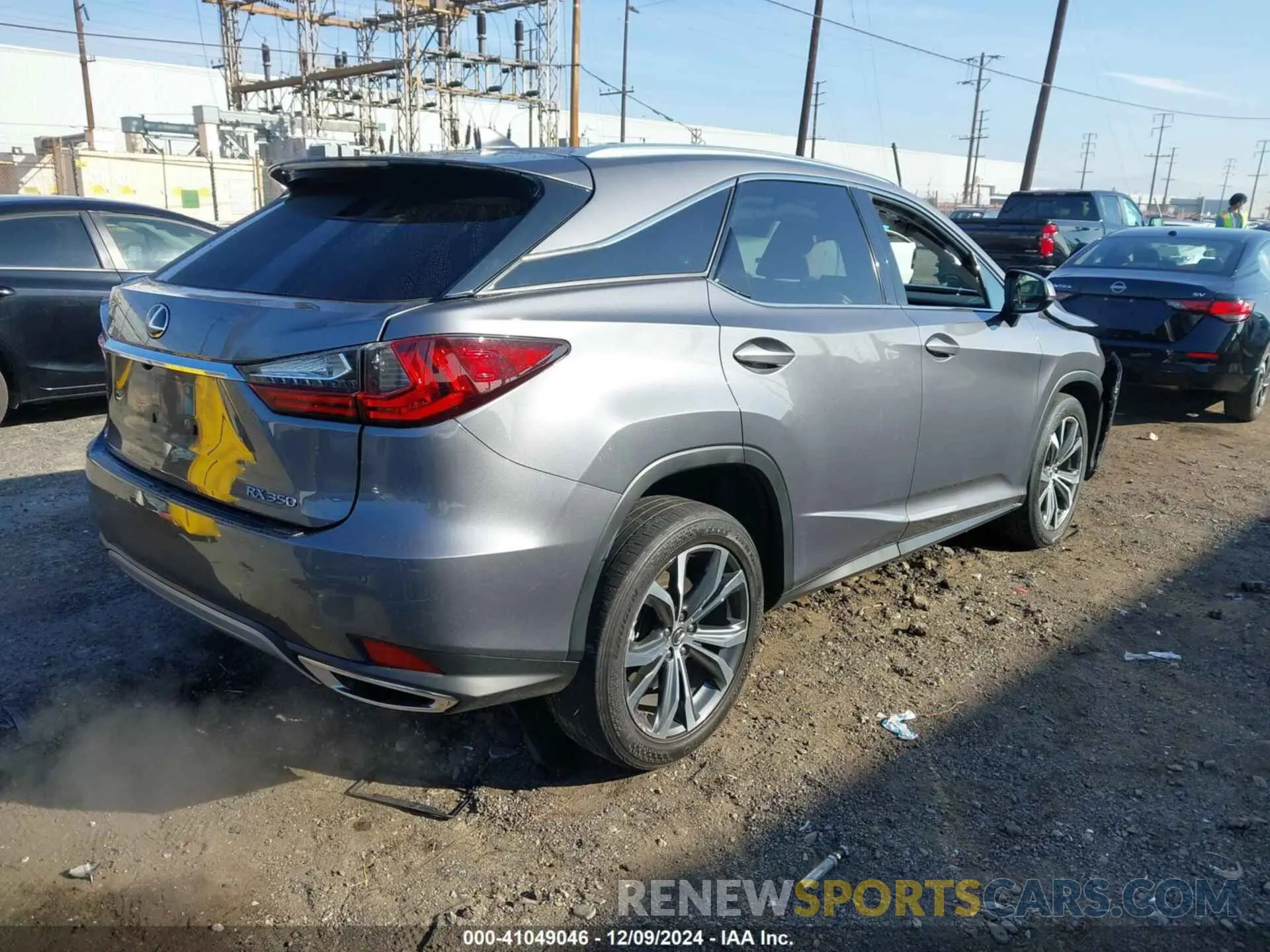 4 fotografías del automóvil dañado 2T2HZMAA5MC192661 LEXUS RX 350 2021