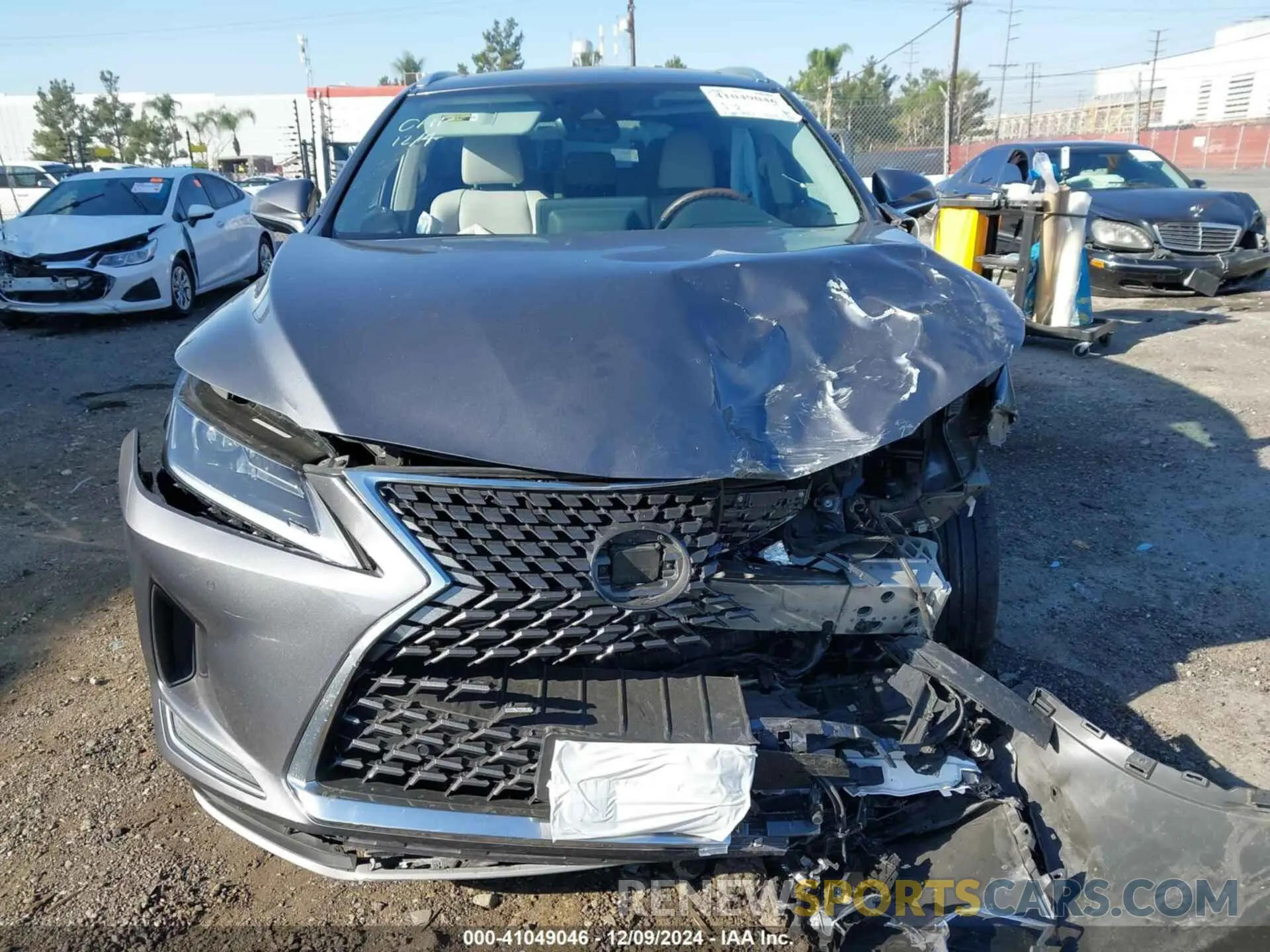 6 fotografías del automóvil dañado 2T2HZMAA5MC192661 LEXUS RX 350 2021
