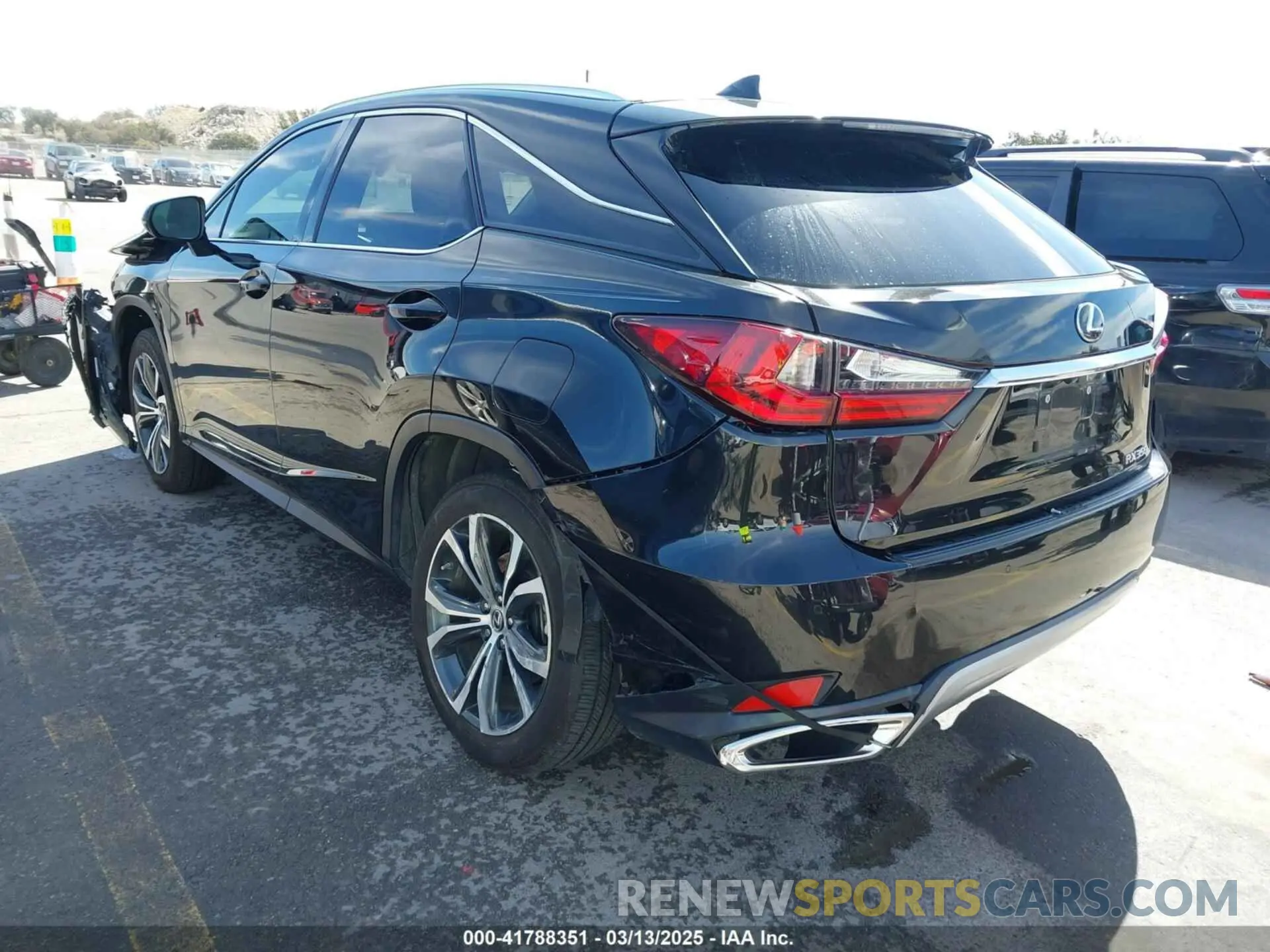 3 fotografías del automóvil dañado 2T2HZMAA7MC191981 LEXUS RX 350 2021