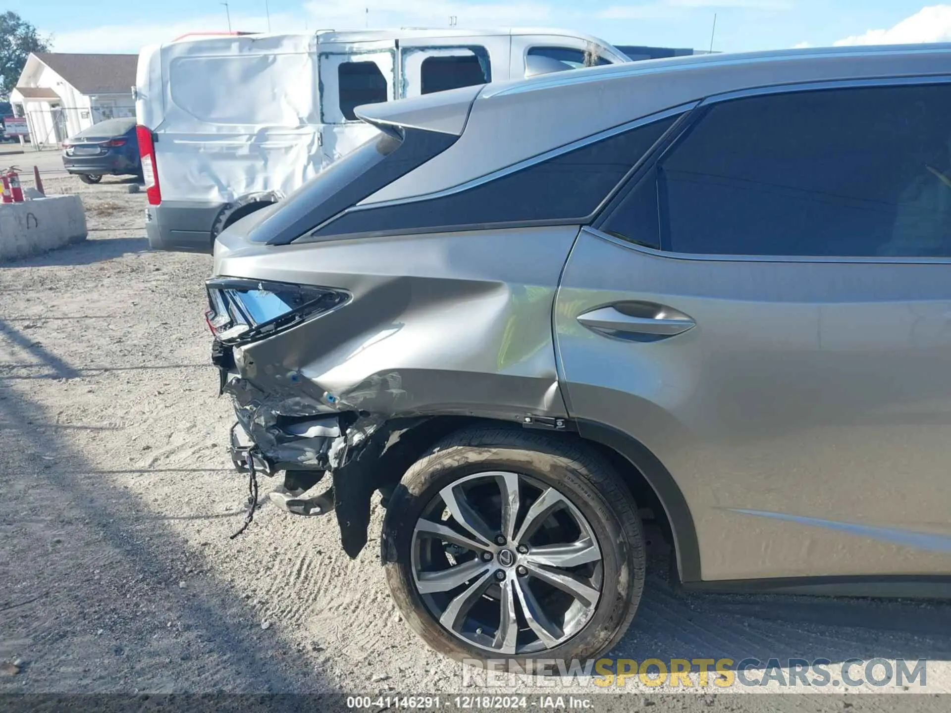 6 fotografías del automóvil dañado 2T2HZMAAXMC184958 LEXUS RX 350 2021