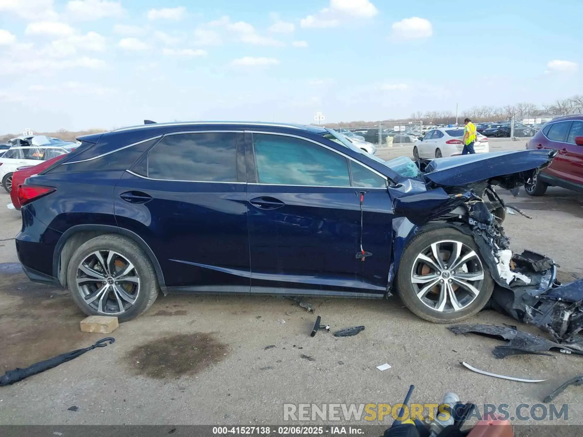 13 fotografías del automóvil dañado 2T2HZMAAXMC185057 LEXUS RX 350 2021