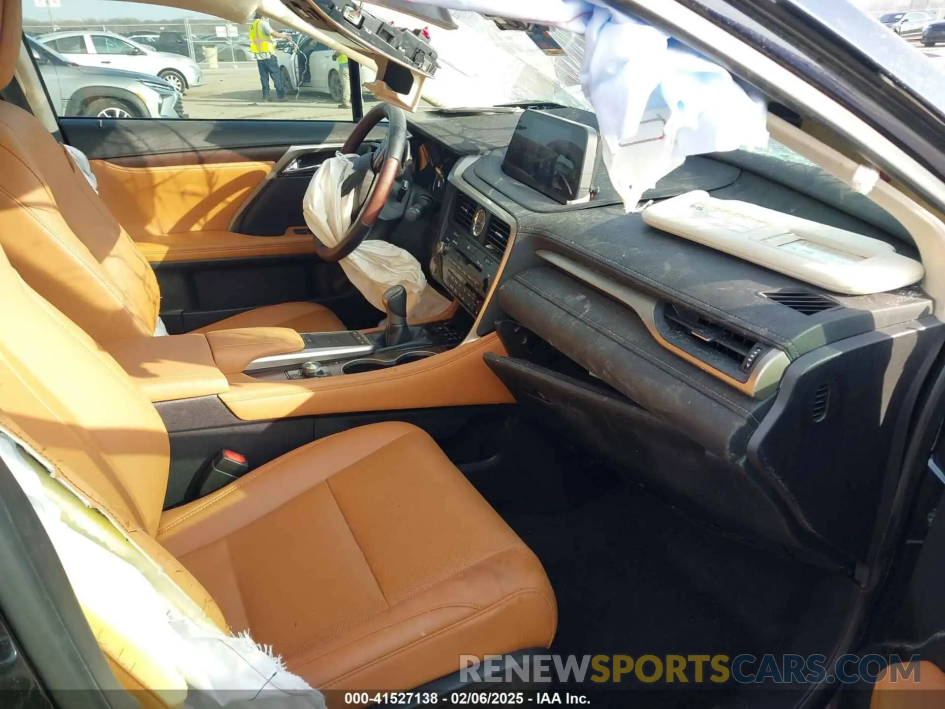 5 fotografías del automóvil dañado 2T2HZMAAXMC185057 LEXUS RX 350 2021