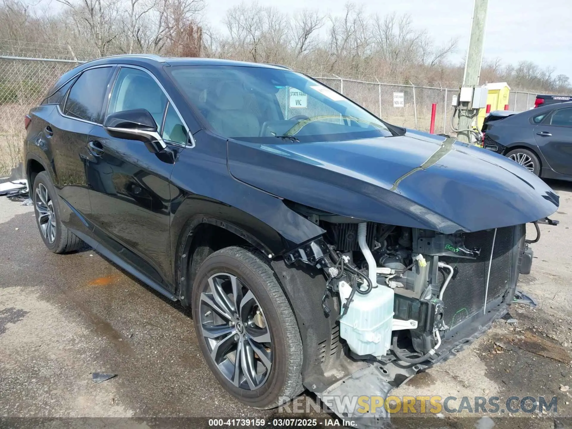 1 fotografías del automóvil dañado 2T2HZMAAXMC192607 LEXUS RX 350 2021