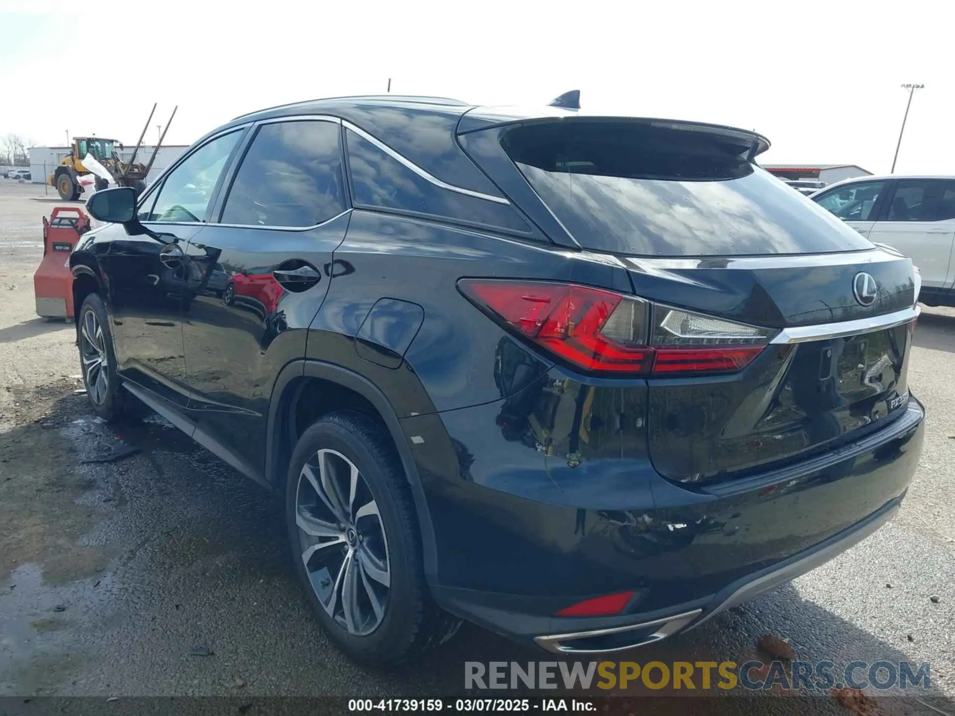 3 fotografías del automóvil dañado 2T2HZMAAXMC192607 LEXUS RX 350 2021