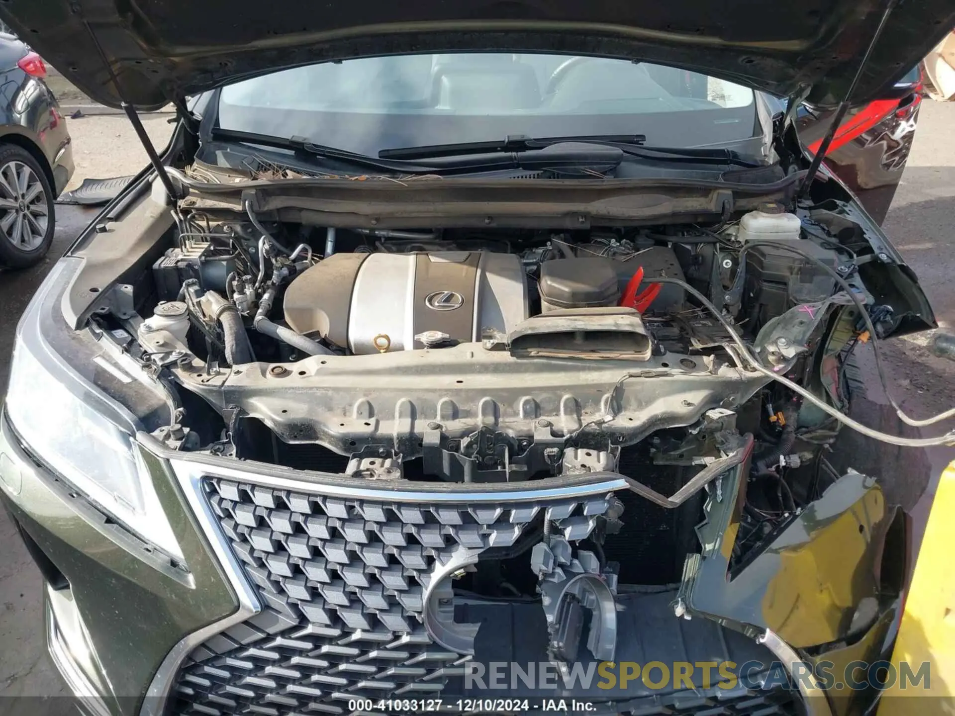 10 fotografías del automóvil dañado 2T2HZMDA0MC267441 LEXUS RX 350 2021