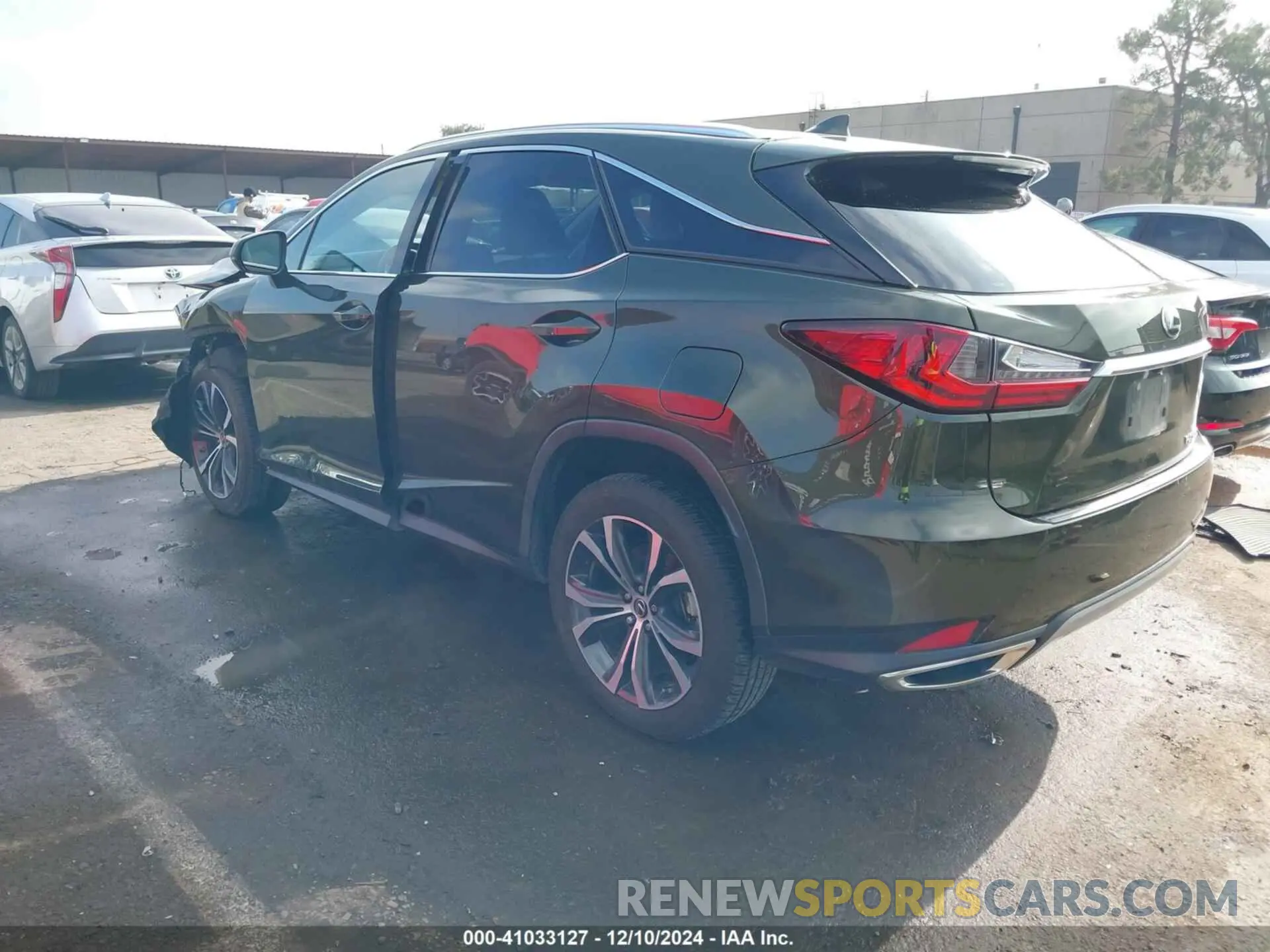 3 fotografías del automóvil dañado 2T2HZMDA0MC267441 LEXUS RX 350 2021
