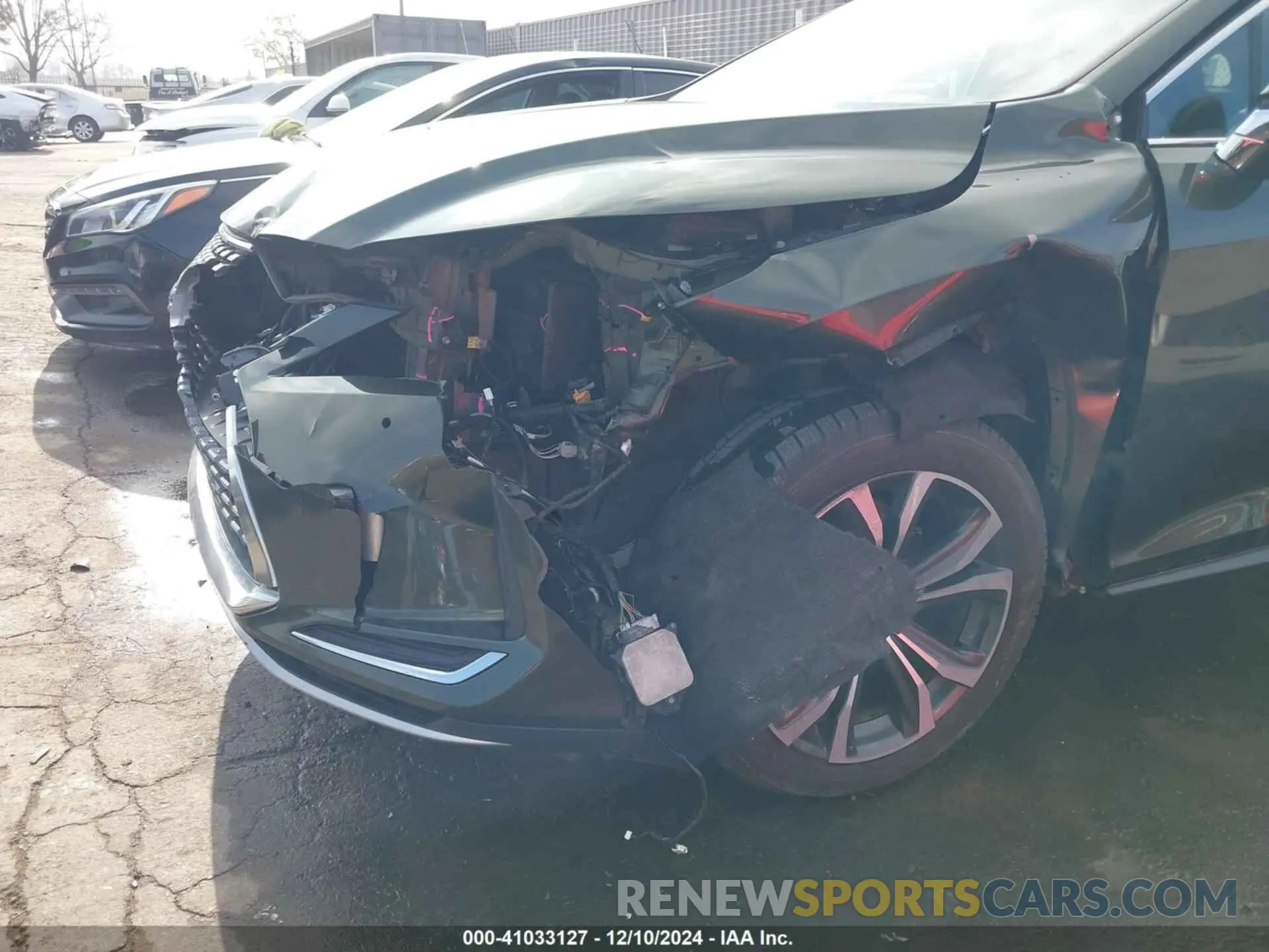 6 fotografías del automóvil dañado 2T2HZMDA0MC267441 LEXUS RX 350 2021