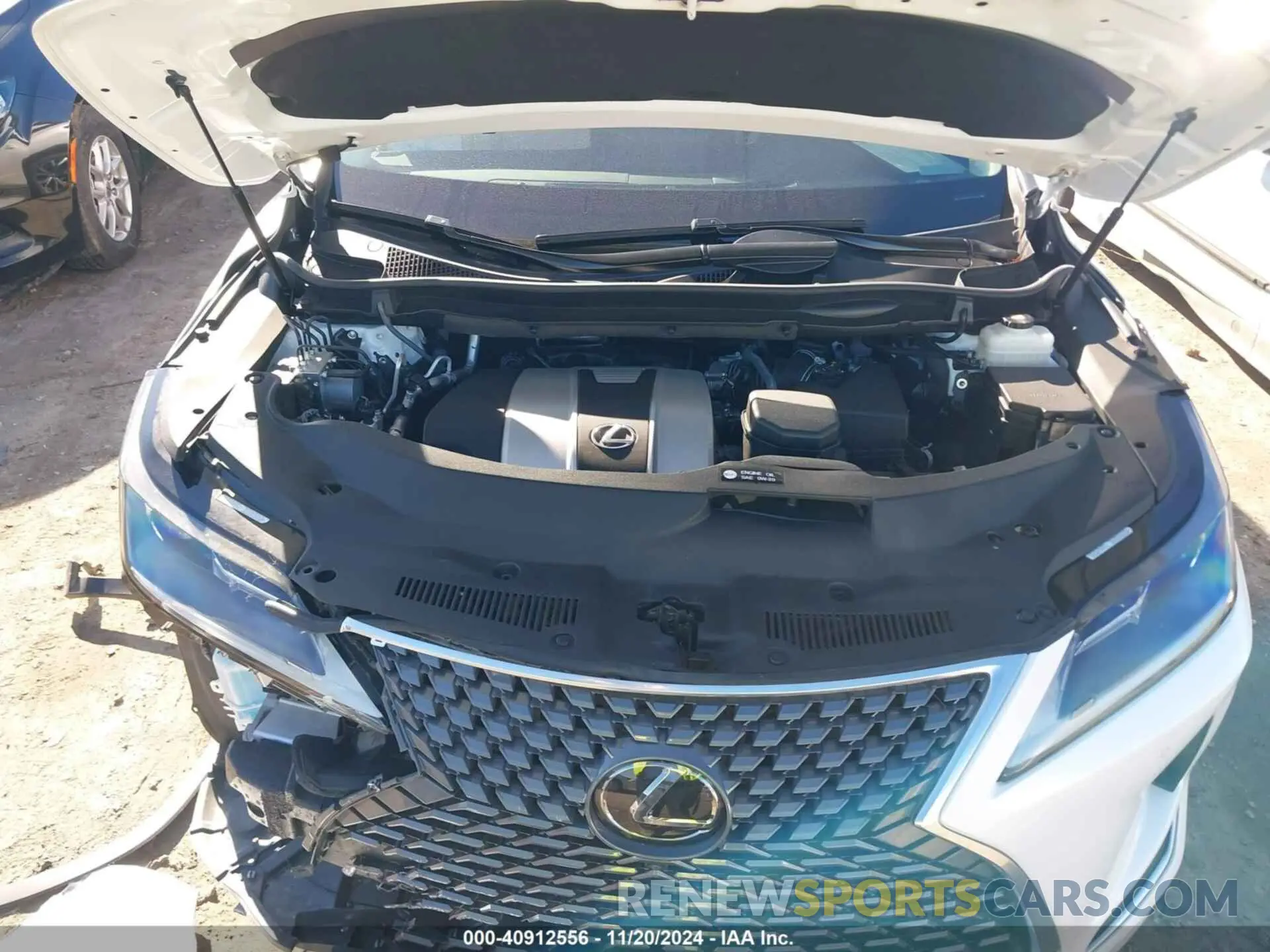 10 fotografías del automóvil dañado 2T2HZMDA1MC290596 LEXUS RX 350 2021