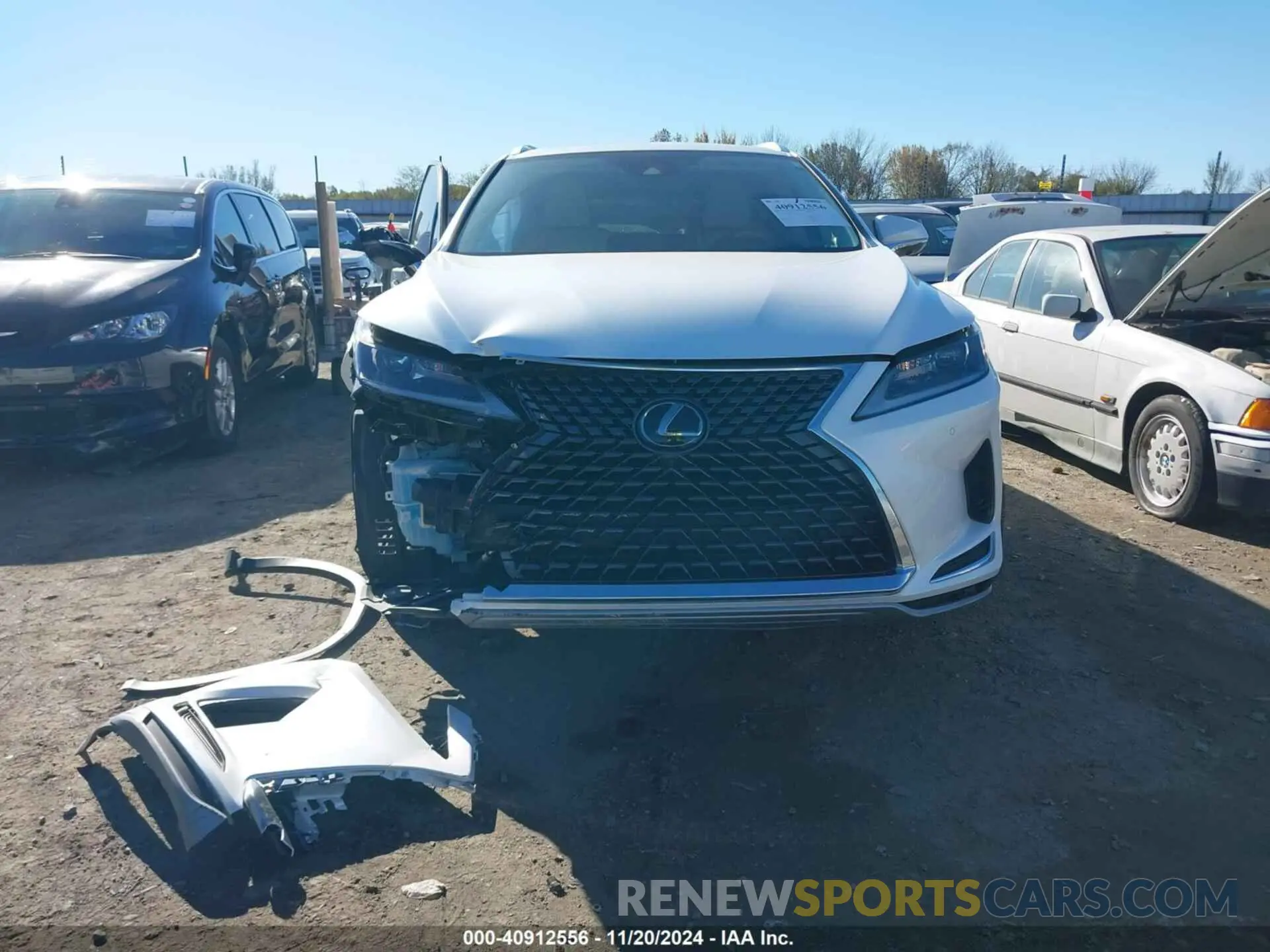 12 fotografías del automóvil dañado 2T2HZMDA1MC290596 LEXUS RX 350 2021