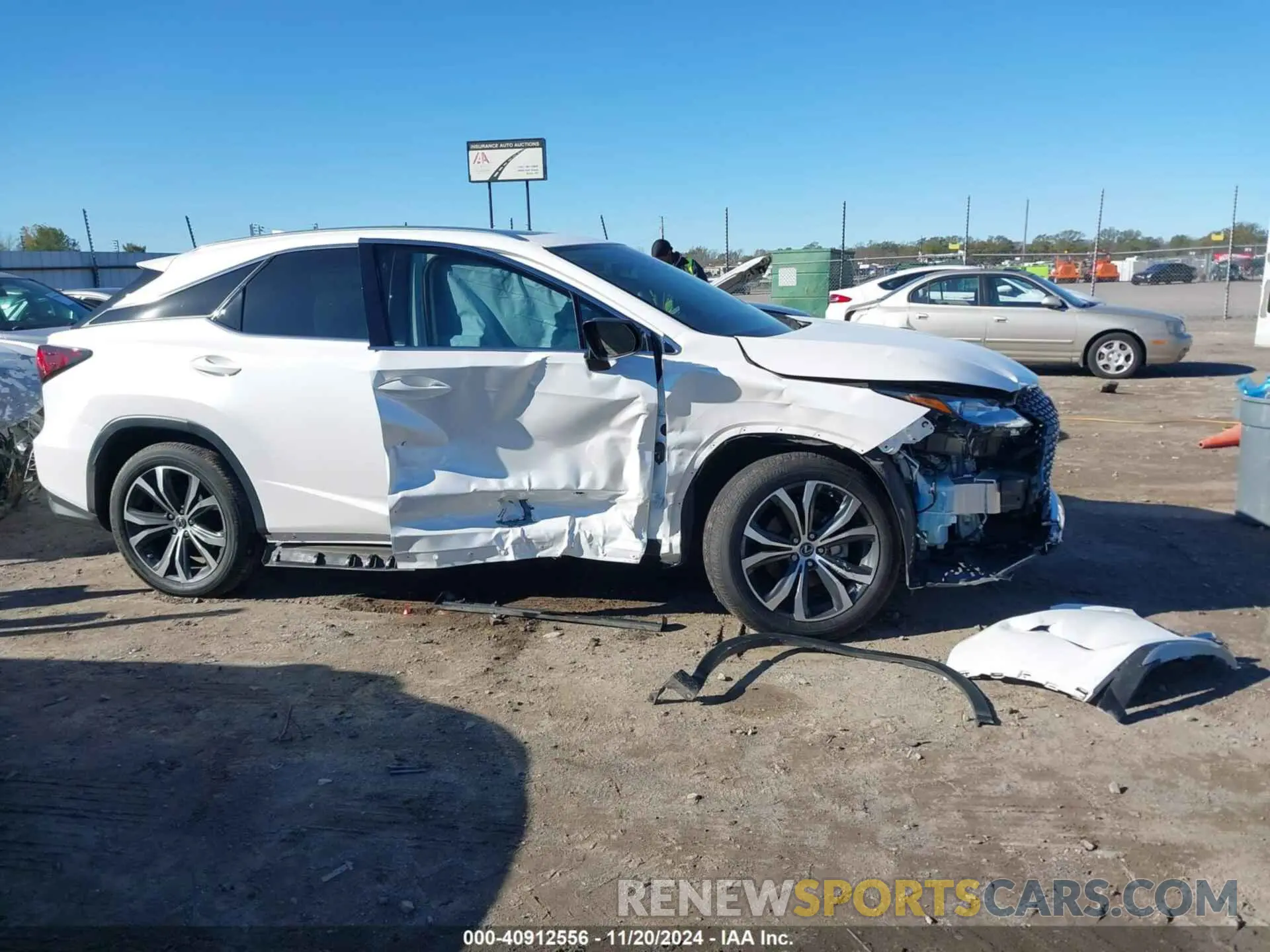 13 fotografías del automóvil dañado 2T2HZMDA1MC290596 LEXUS RX 350 2021