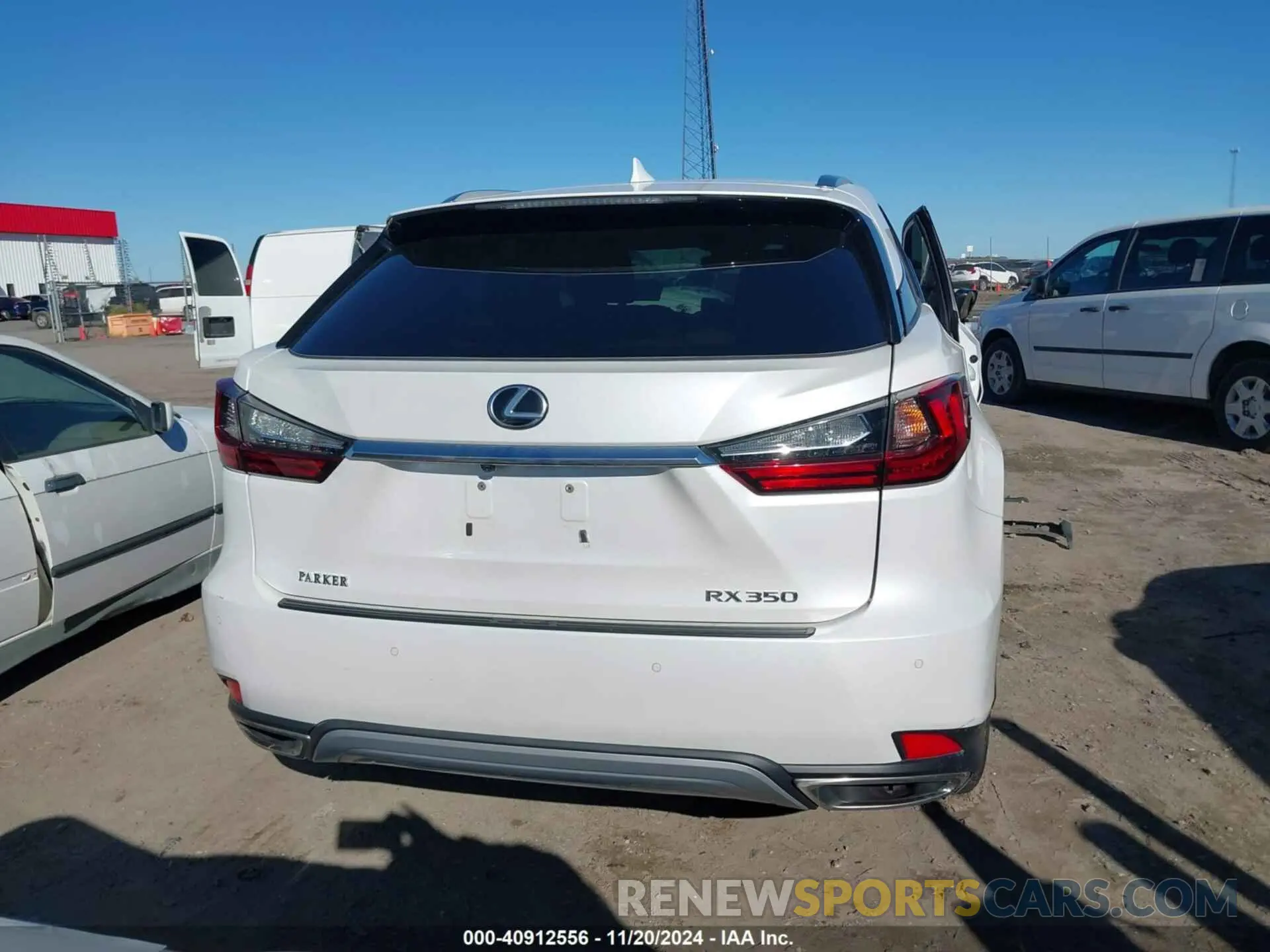 16 fotografías del automóvil dañado 2T2HZMDA1MC290596 LEXUS RX 350 2021