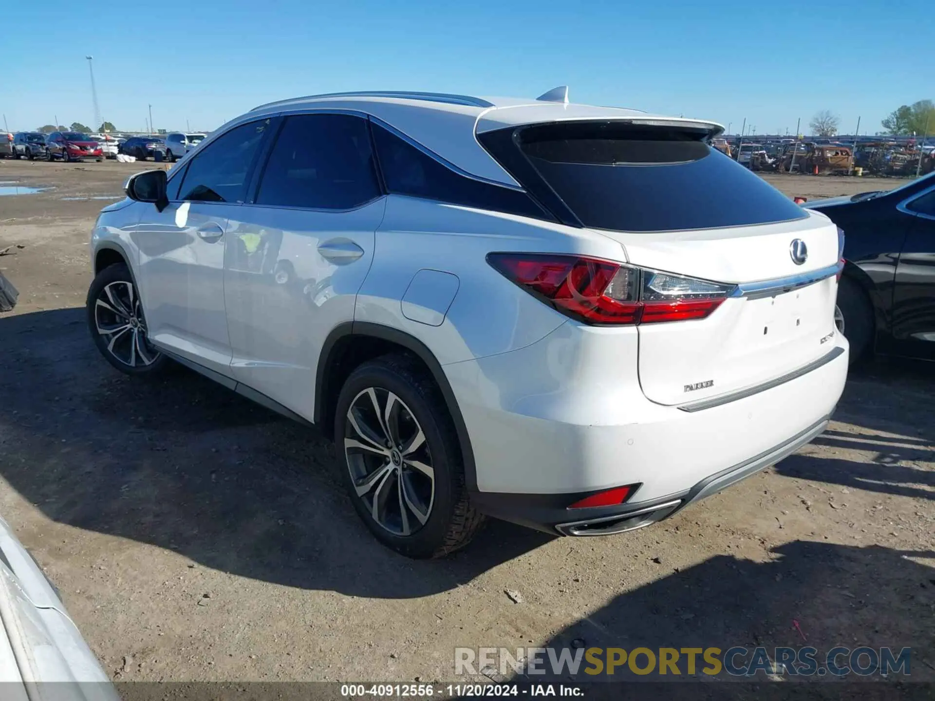 3 fotografías del automóvil dañado 2T2HZMDA1MC290596 LEXUS RX 350 2021