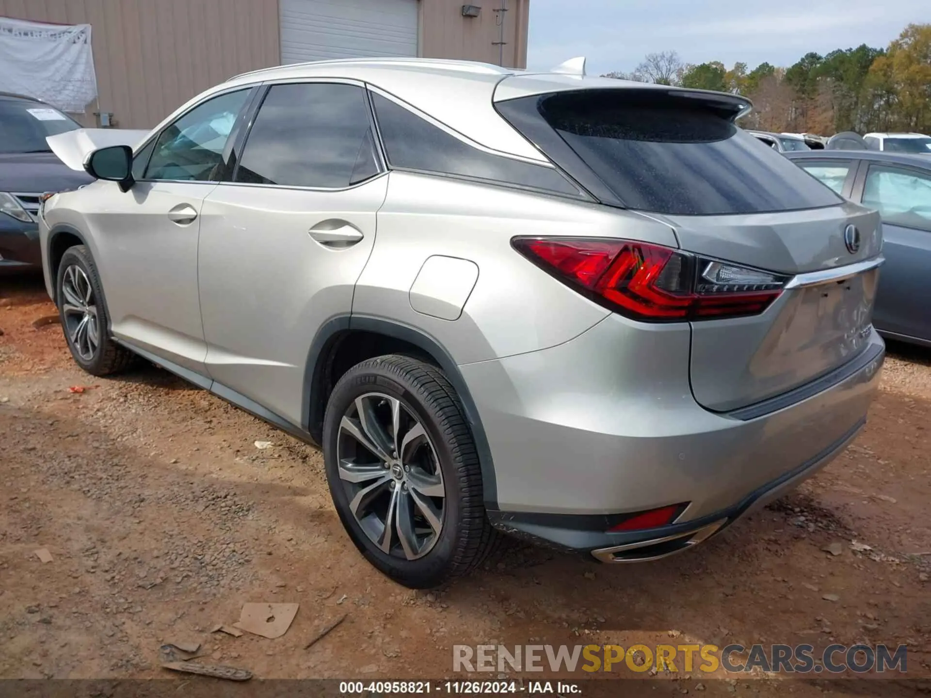 3 fotografías del automóvil dañado 2T2HZMDA1MC299766 LEXUS RX 350 2021