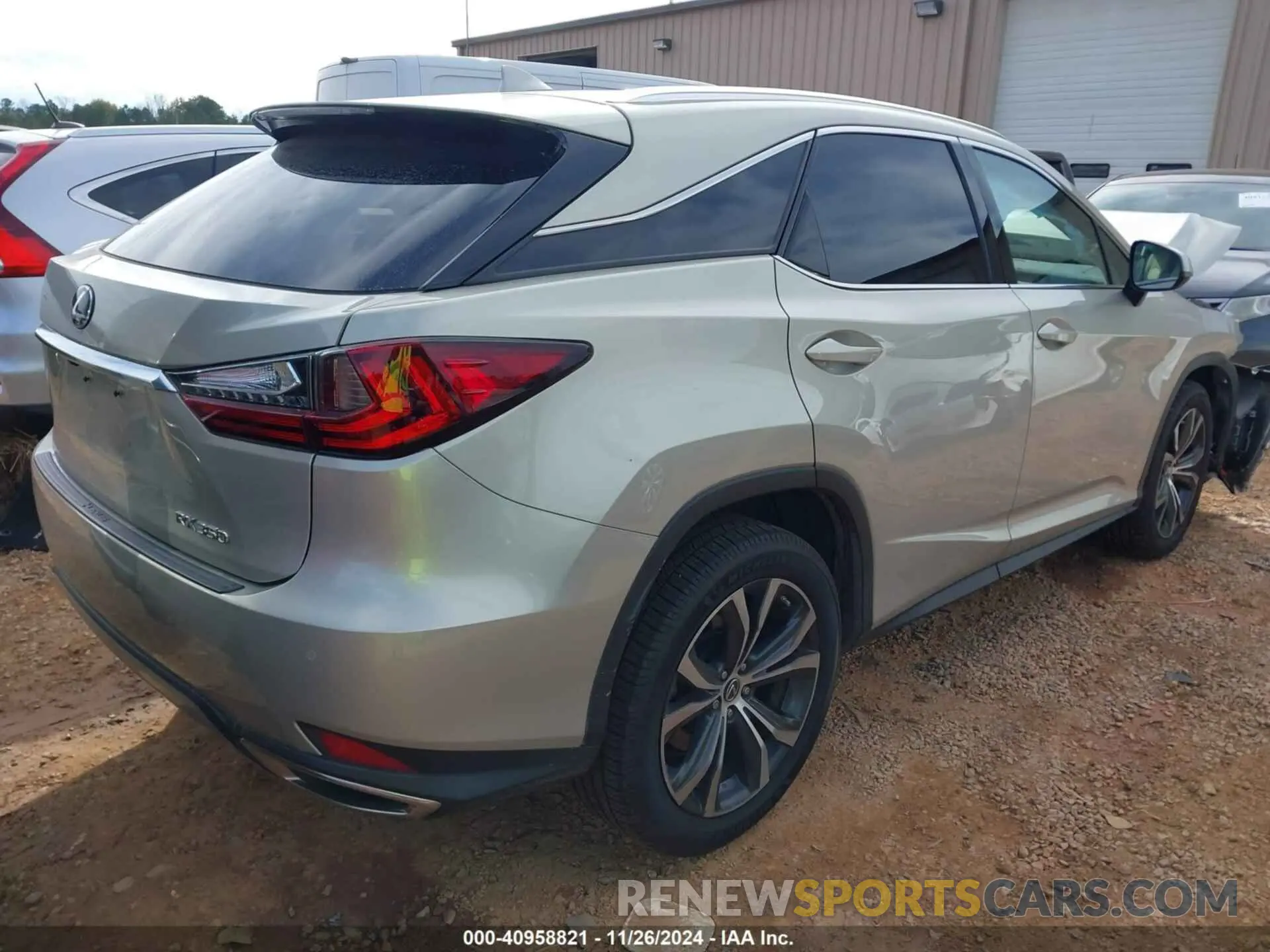 4 fotografías del automóvil dañado 2T2HZMDA1MC299766 LEXUS RX 350 2021