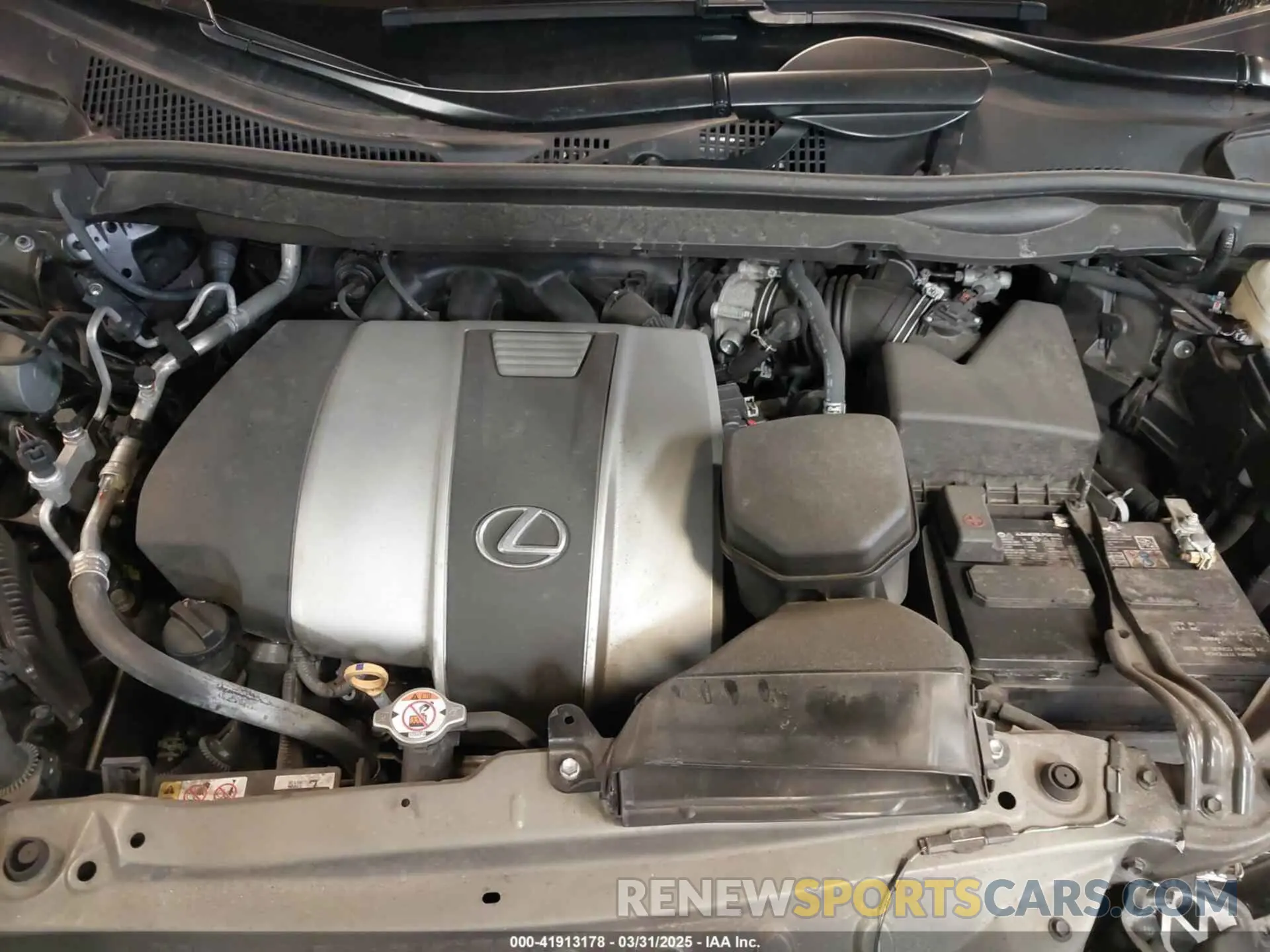 10 fotografías del automóvil dañado 2T2HZMDA2MC279445 LEXUS RX 350 2021