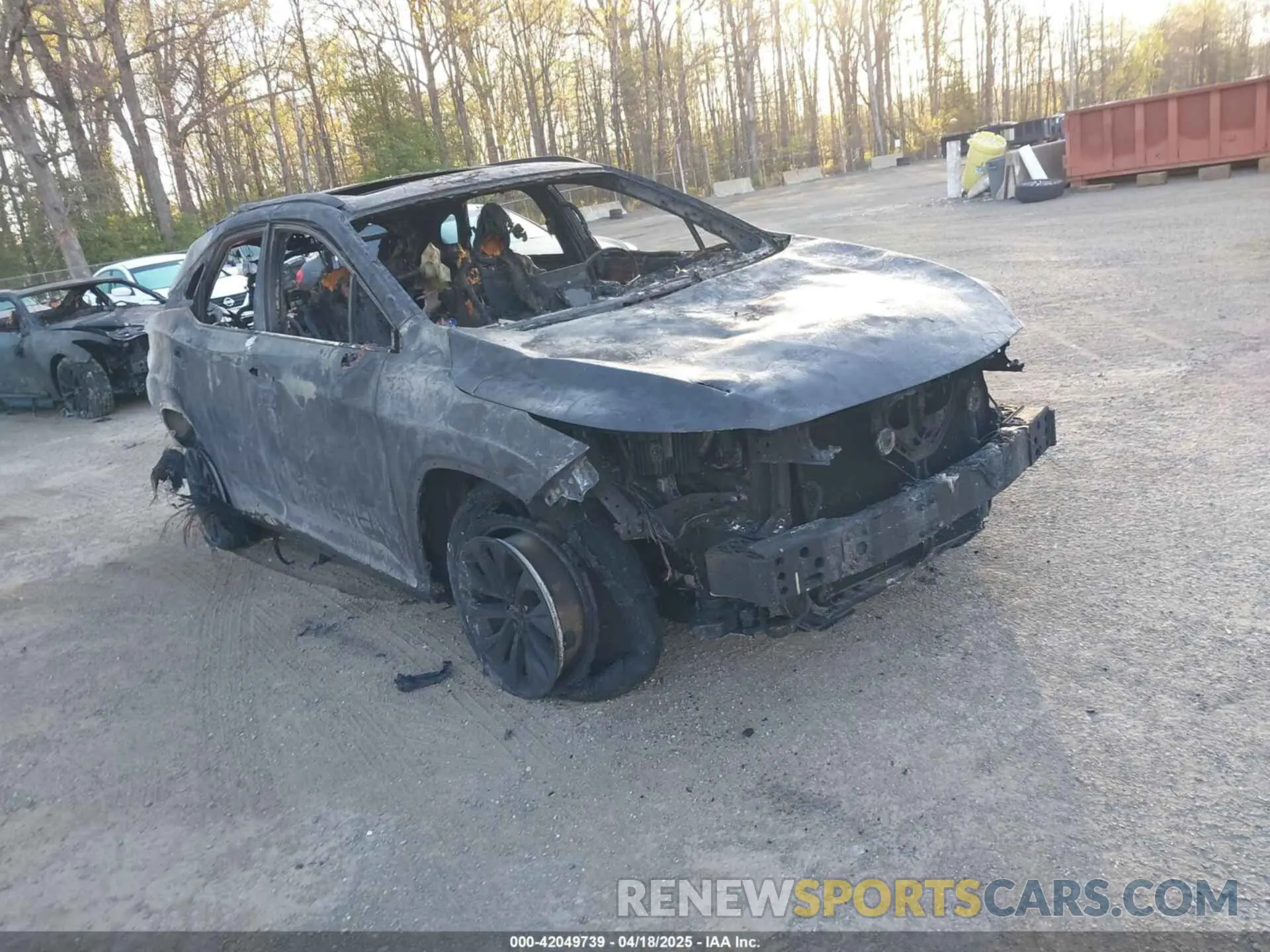 1 fotografías del automóvil dañado 2T2HZMDA2MC287318 LEXUS RX 350 2021
