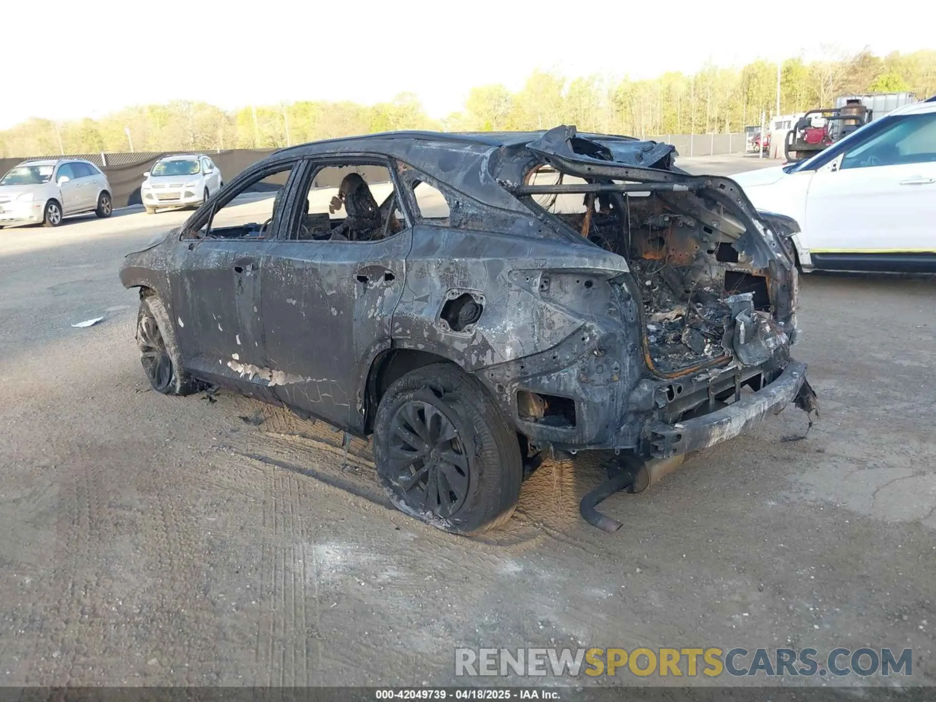 3 fotografías del automóvil dañado 2T2HZMDA2MC287318 LEXUS RX 350 2021