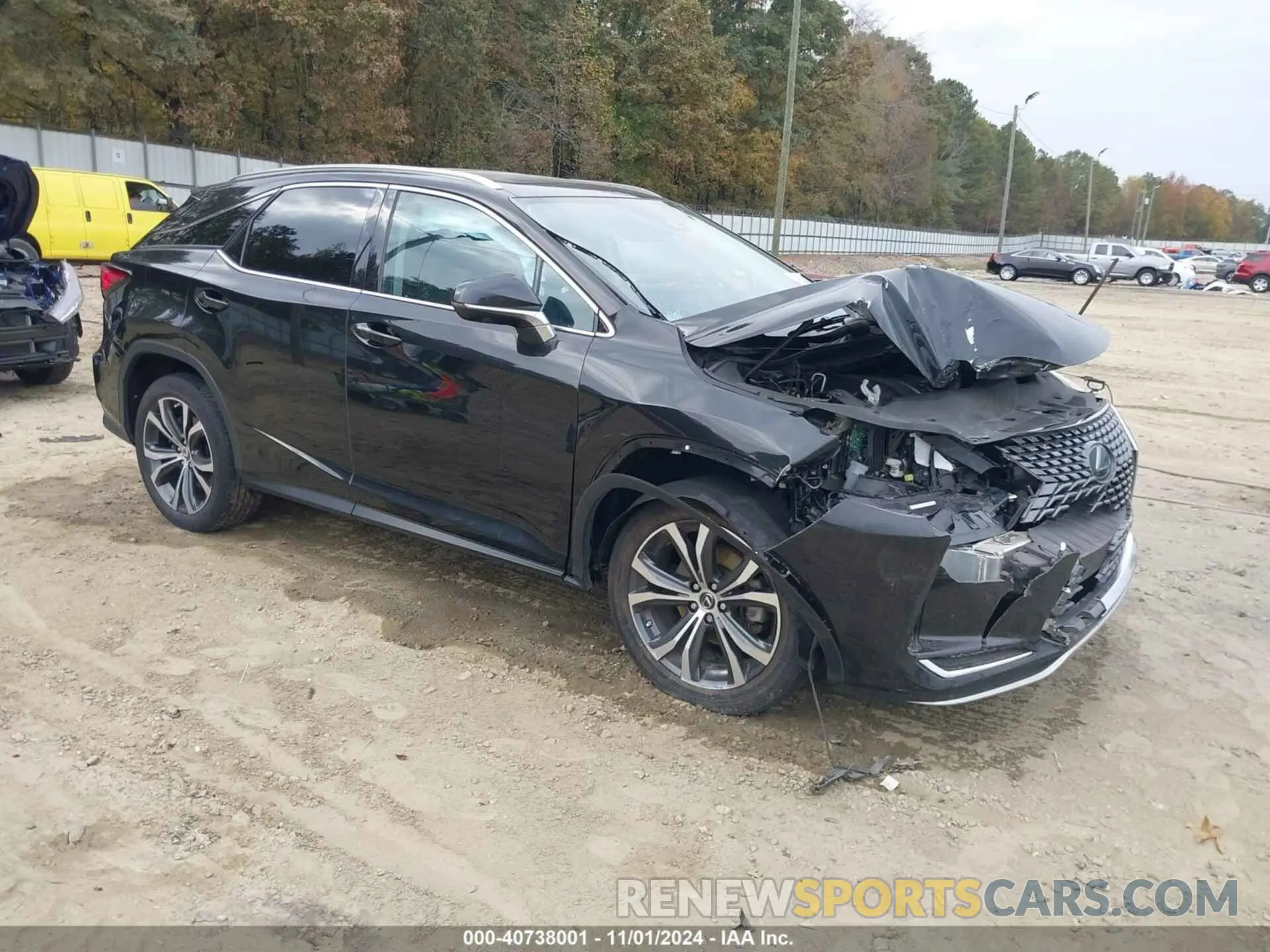 1 fotografías del automóvil dañado 2T2HZMDA3MC293838 LEXUS RX 350 2021
