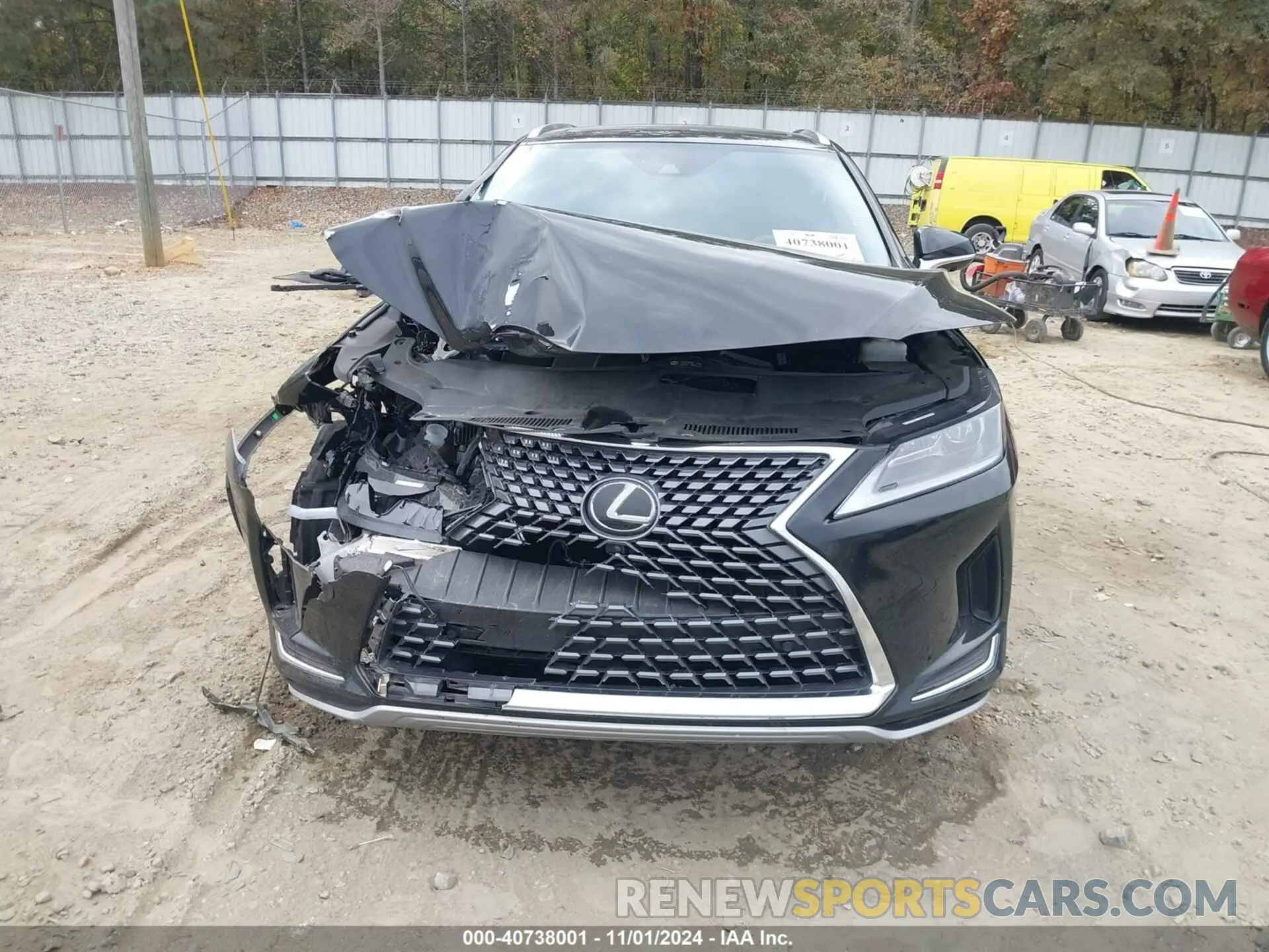11 fotografías del automóvil dañado 2T2HZMDA3MC293838 LEXUS RX 350 2021