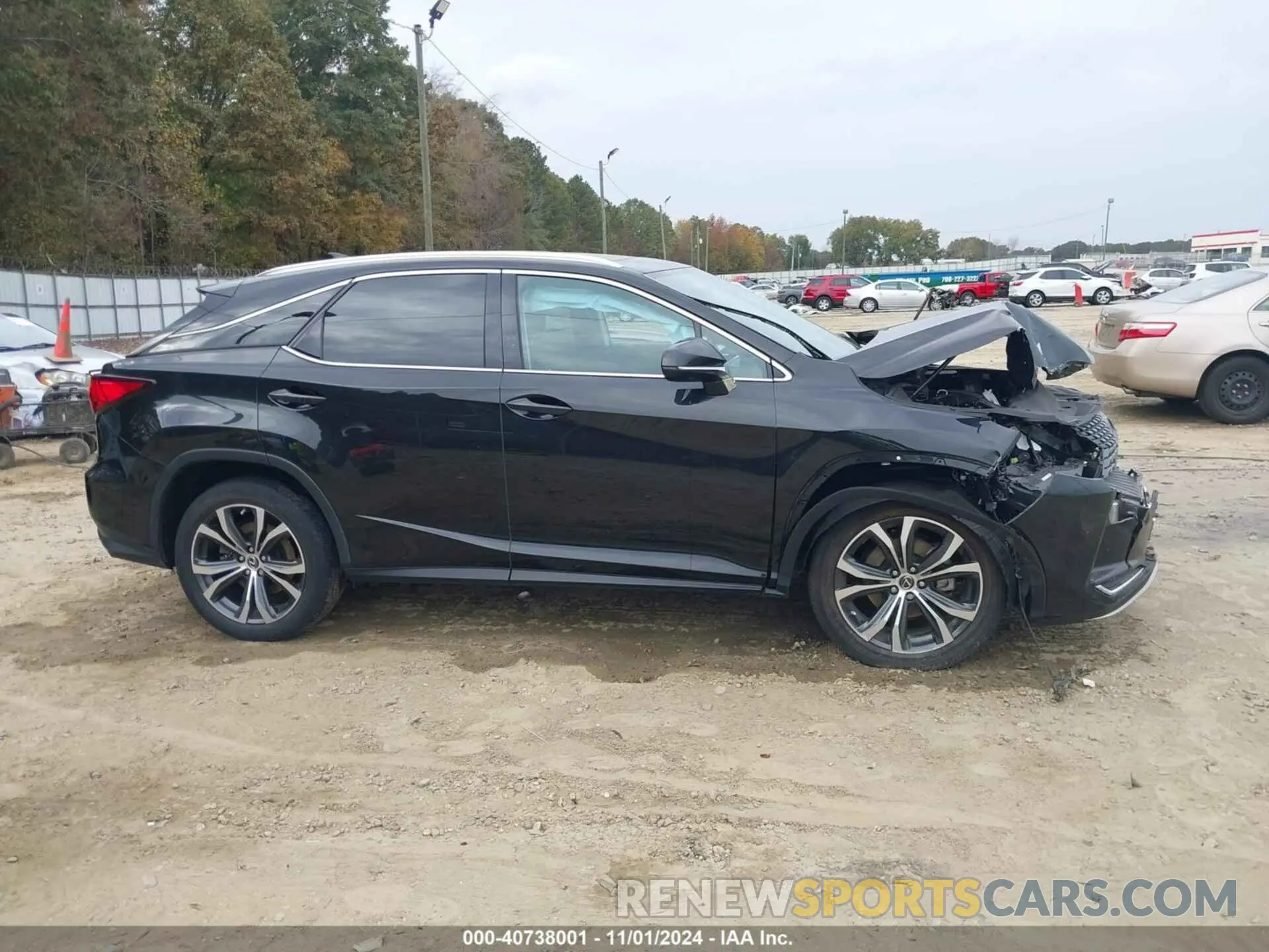 12 fotografías del automóvil dañado 2T2HZMDA3MC293838 LEXUS RX 350 2021