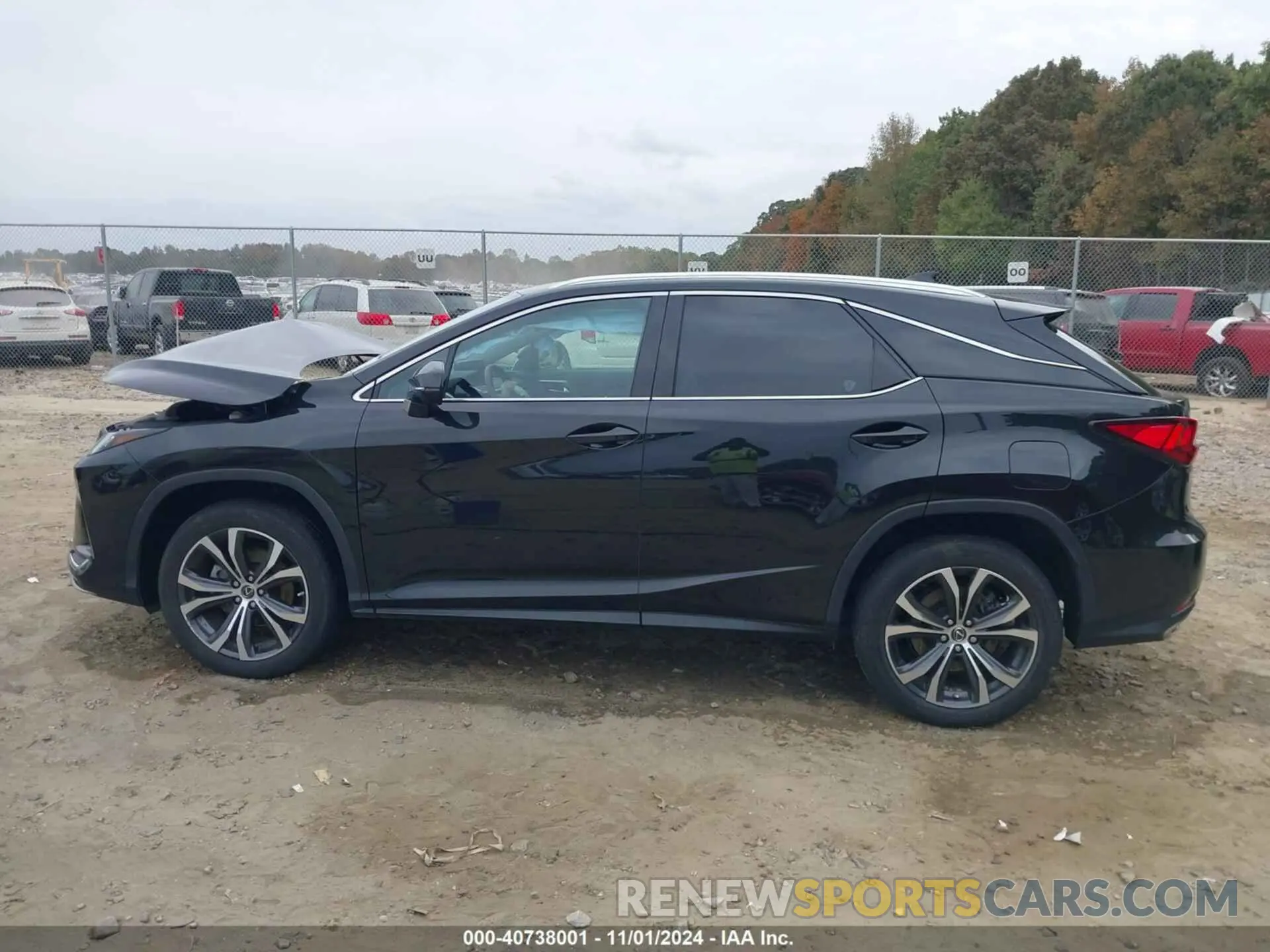 13 fotografías del automóvil dañado 2T2HZMDA3MC293838 LEXUS RX 350 2021