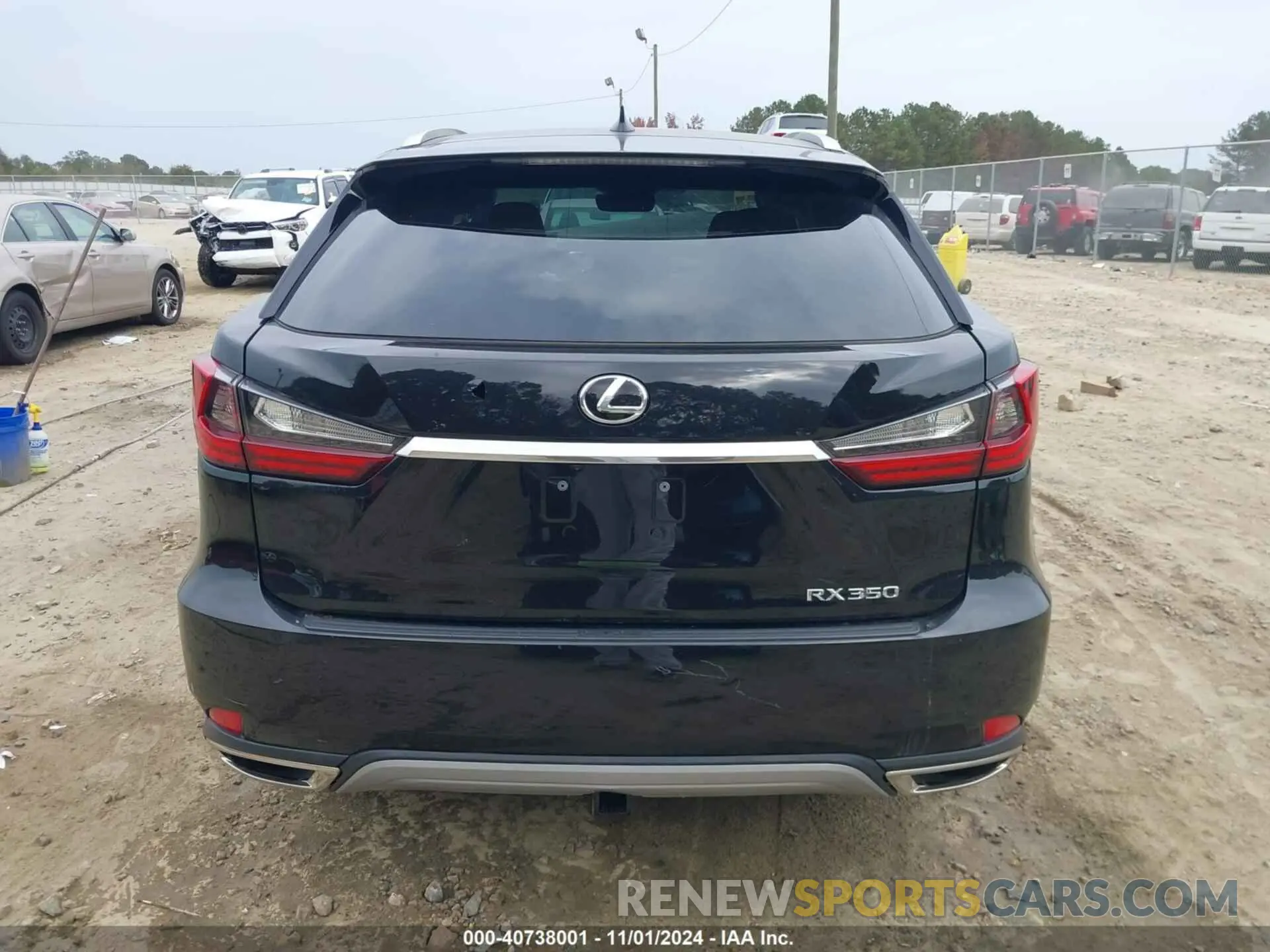 15 fotografías del automóvil dañado 2T2HZMDA3MC293838 LEXUS RX 350 2021