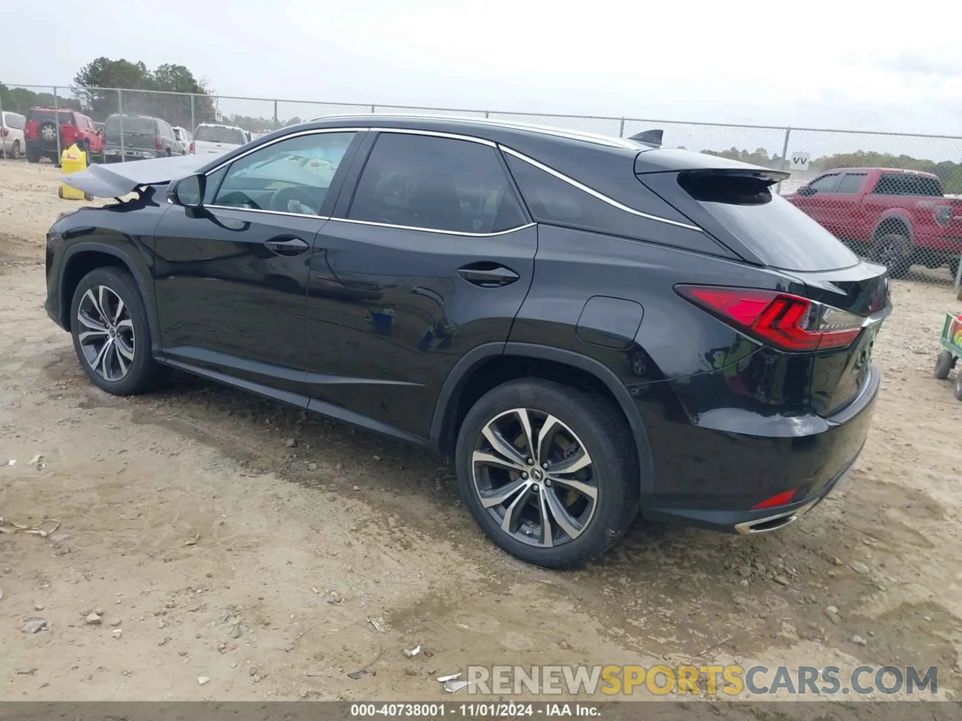 3 fotografías del automóvil dañado 2T2HZMDA3MC293838 LEXUS RX 350 2021