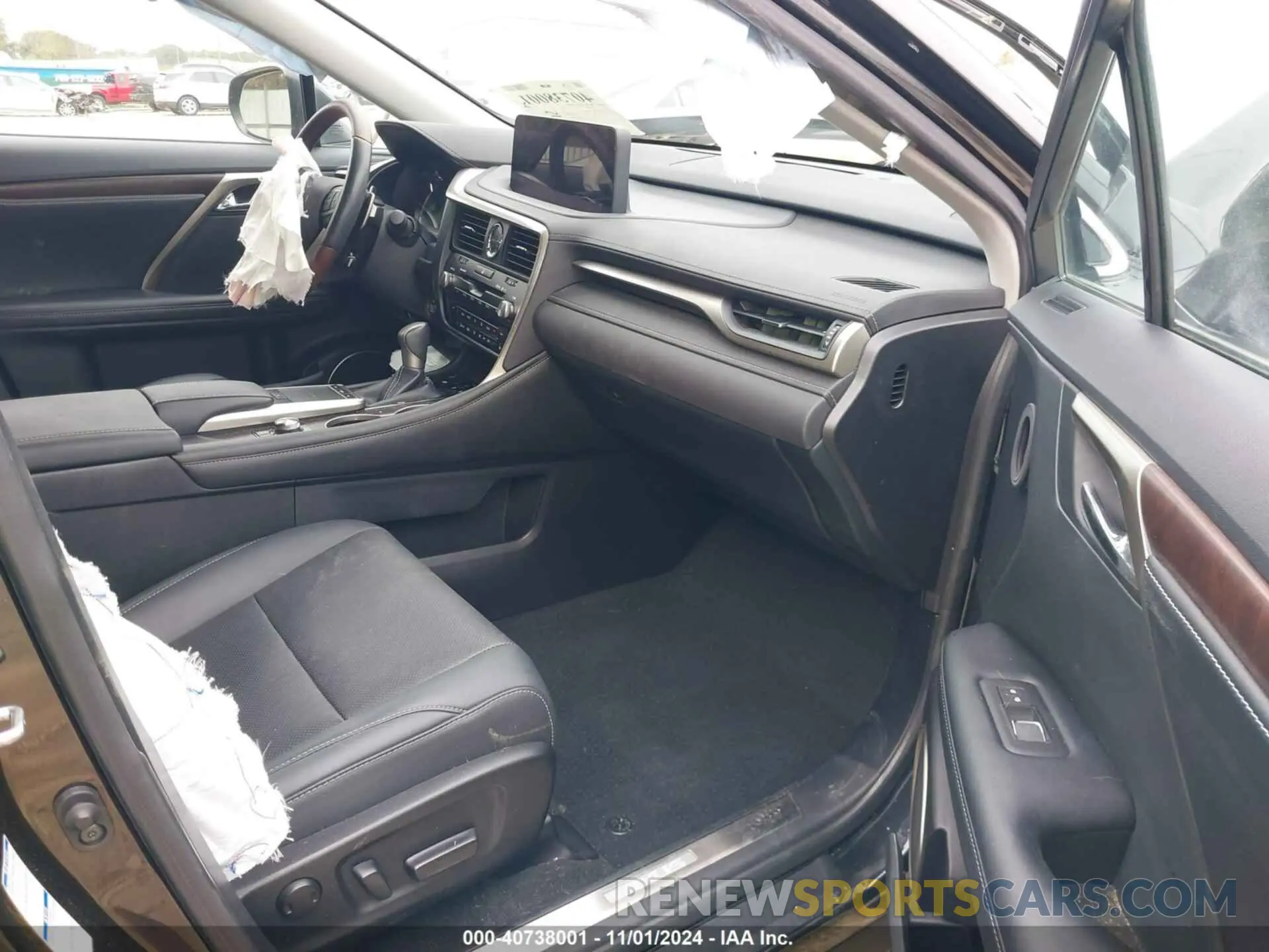 5 fotografías del automóvil dañado 2T2HZMDA3MC293838 LEXUS RX 350 2021